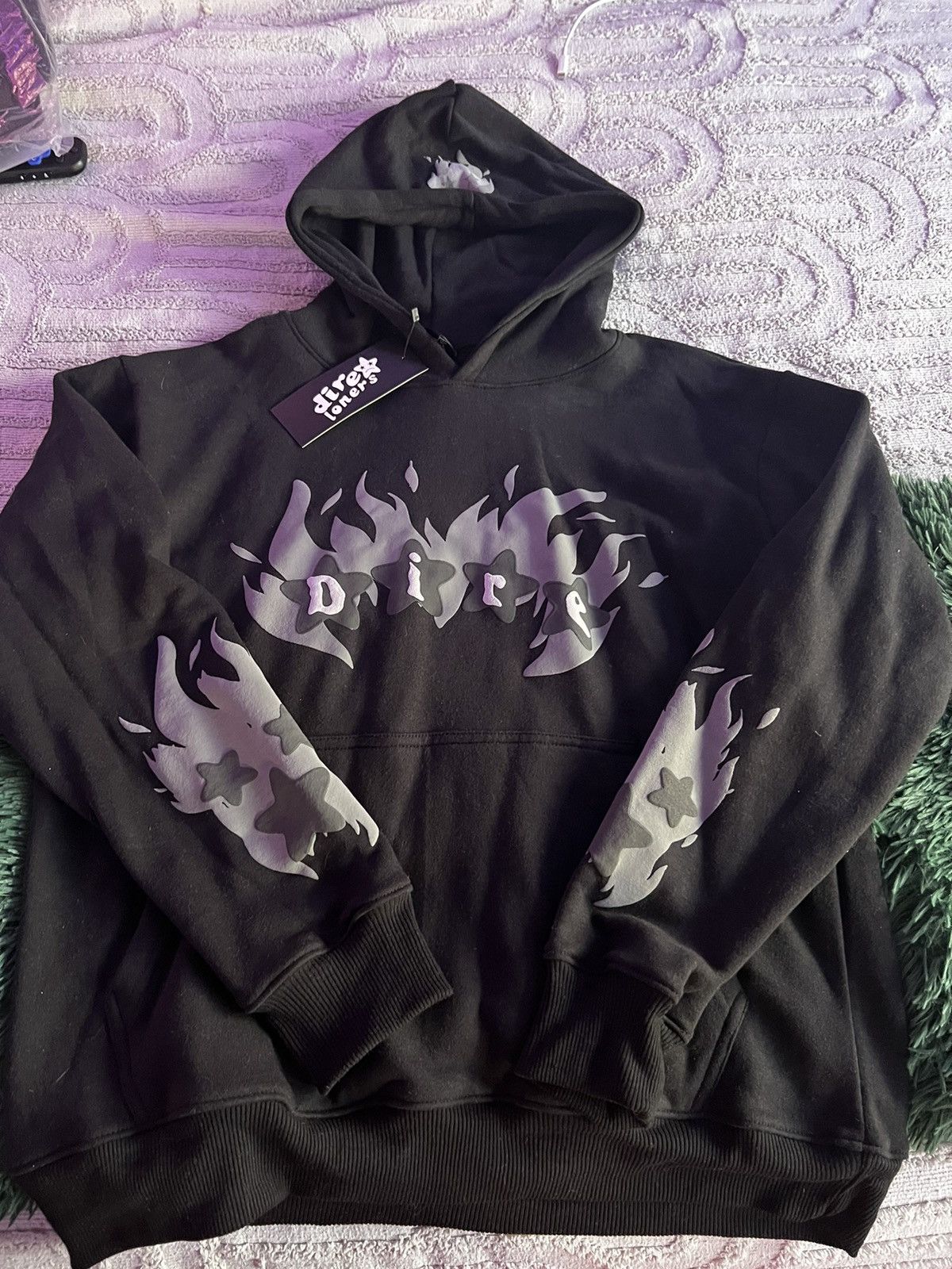 Other Dire Loners Star Puff Print Graphic Hoodie Size US M / EU 48-50 / 2 - 1 Thumbnail