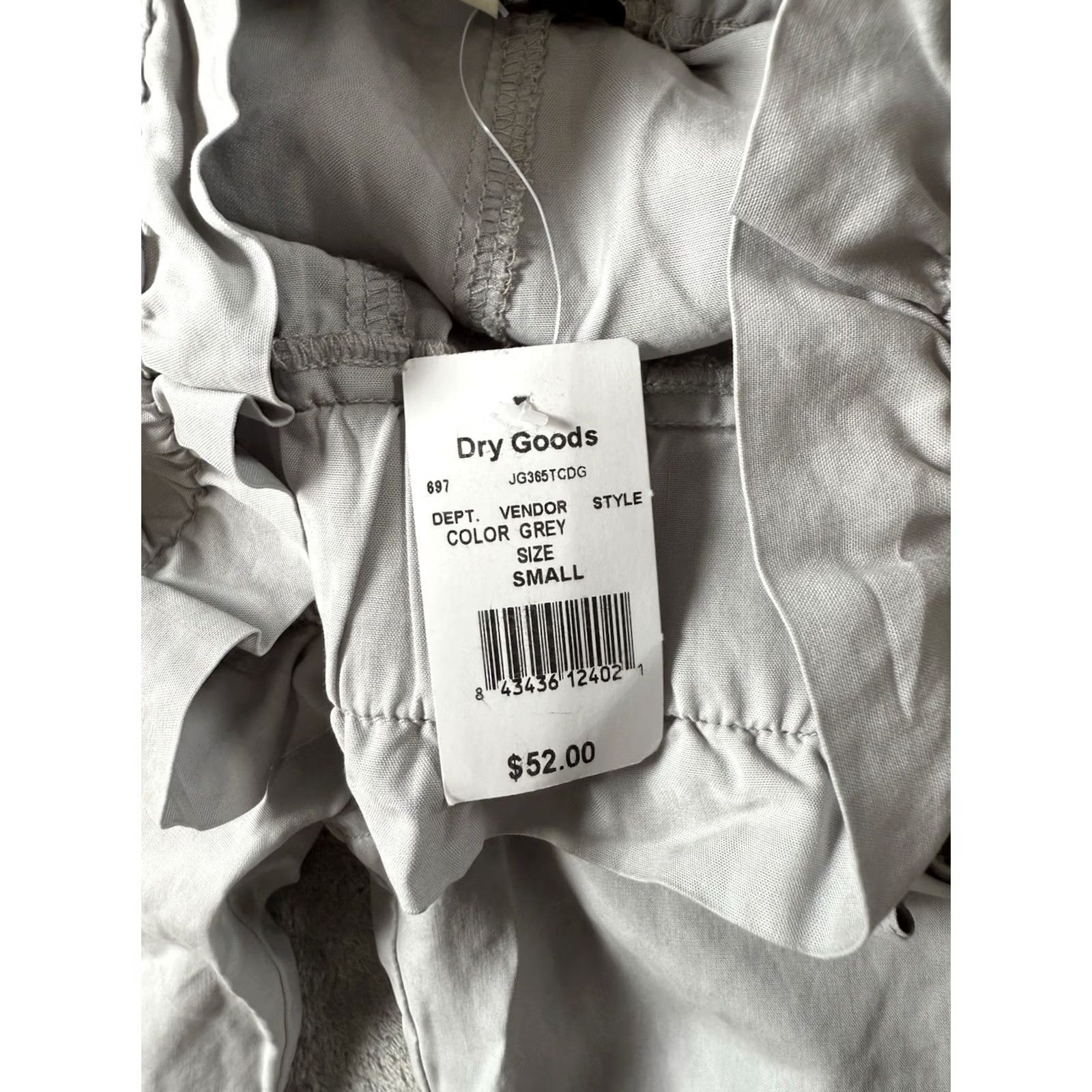 Vintage Dry Goods Pants Womens Small Gray Resort Travel Vacation Beach Size 28" / US 6 / IT 42 - 4 Thumbnail