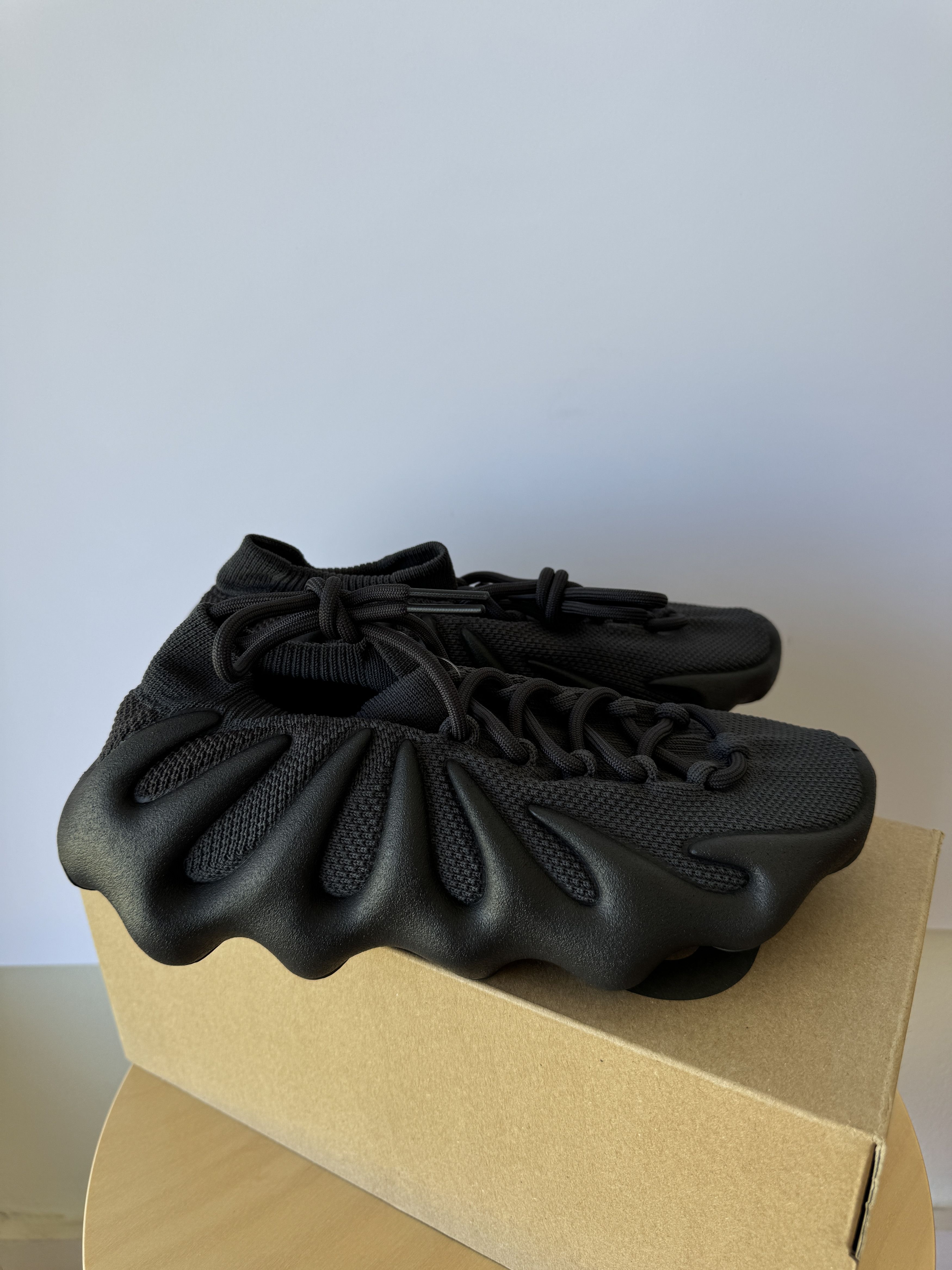 Yeezy Season yeezy 450 boost yzy adidas sneakers utility black 7 6.5 40 Grailed
