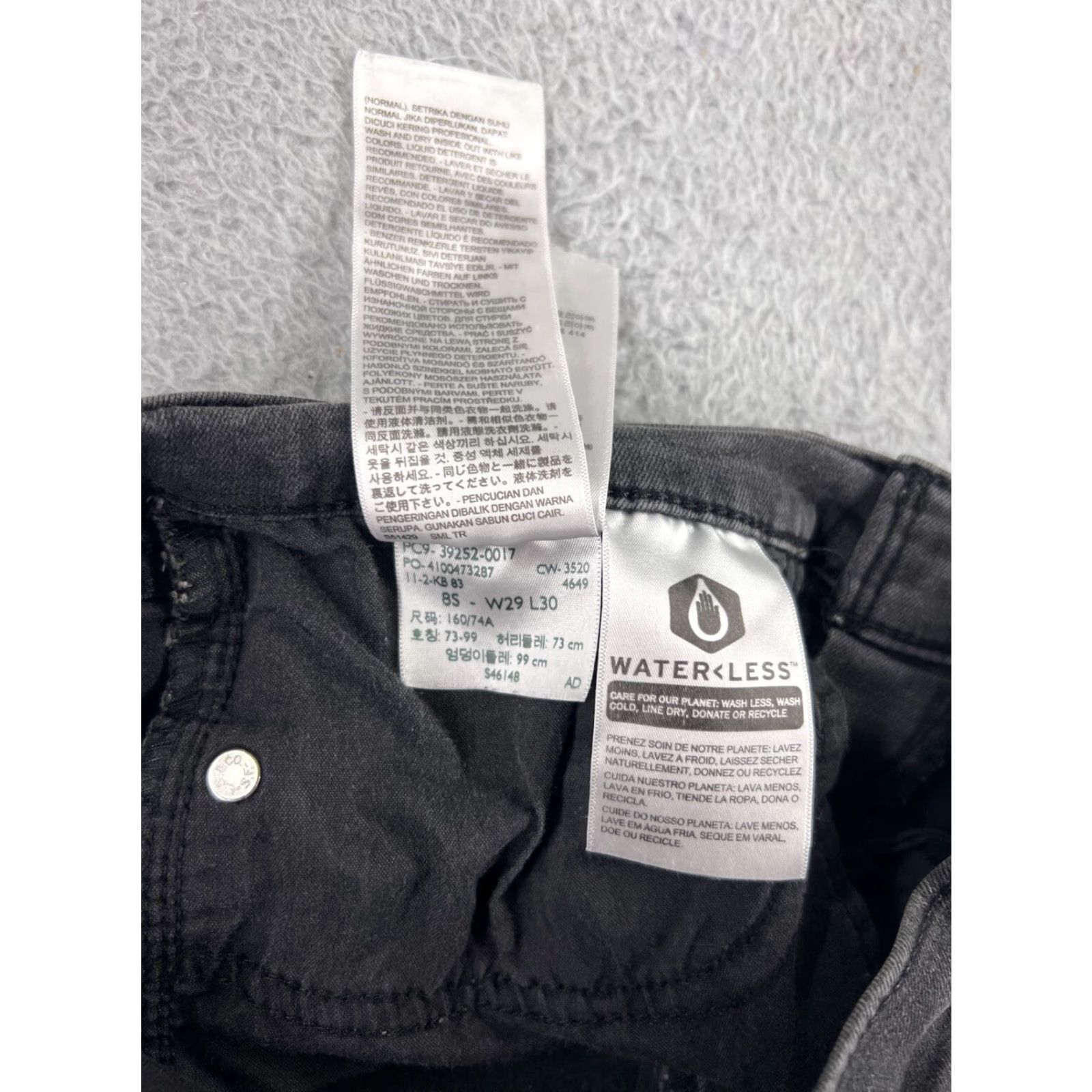 Levi's Levis Jeans Womens 8S Black Denim Classic Bootcut Cotton Blend Western Size 30" / US 8 / IT 44 - 5 Thumbnail