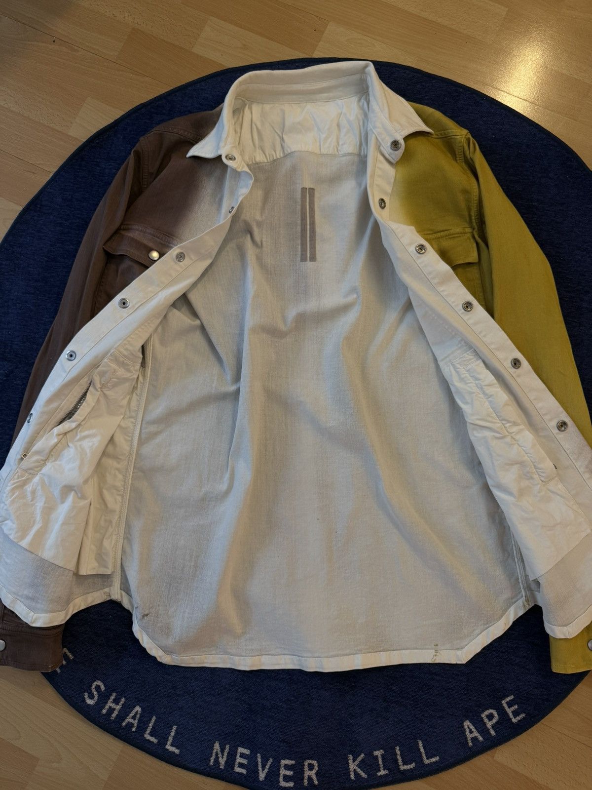 Rick Owens Rick Owens FOGACHINE JACKET S/S22 Size US M / EU 48-50 / 2 - 3 Thumbnail