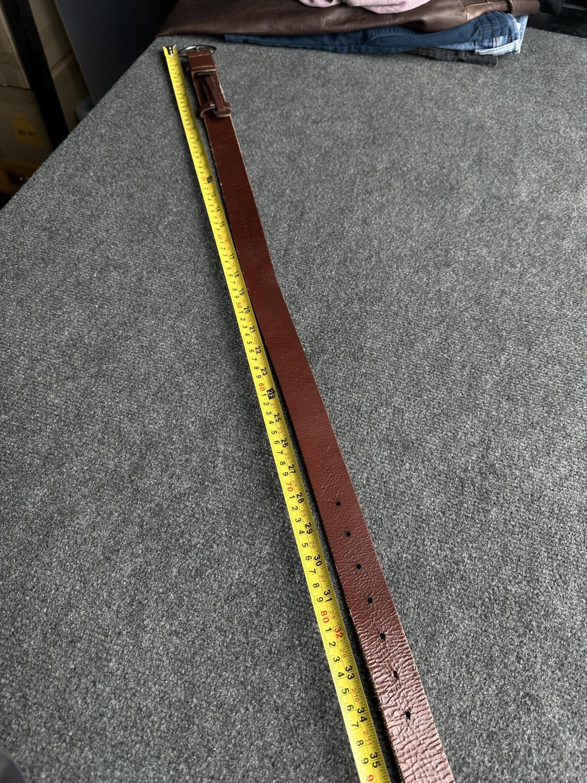 LIEBESKIND BERLIN 🚨 RARE VINTAGE LIEBESKIND BERLIN BROWN LEATHER BELT Size ONE SIZE - 14 Thumbnail