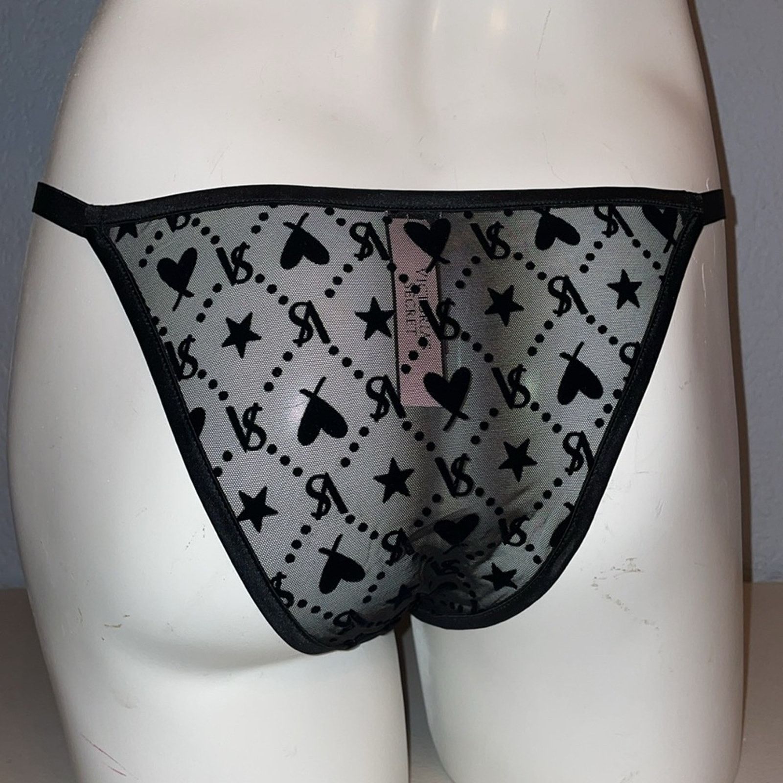 Victoria's Secret Victorias Secret Panties Very Sexy Brazilian Mesh Panty Size ONE SIZE - 10 Thumbnail