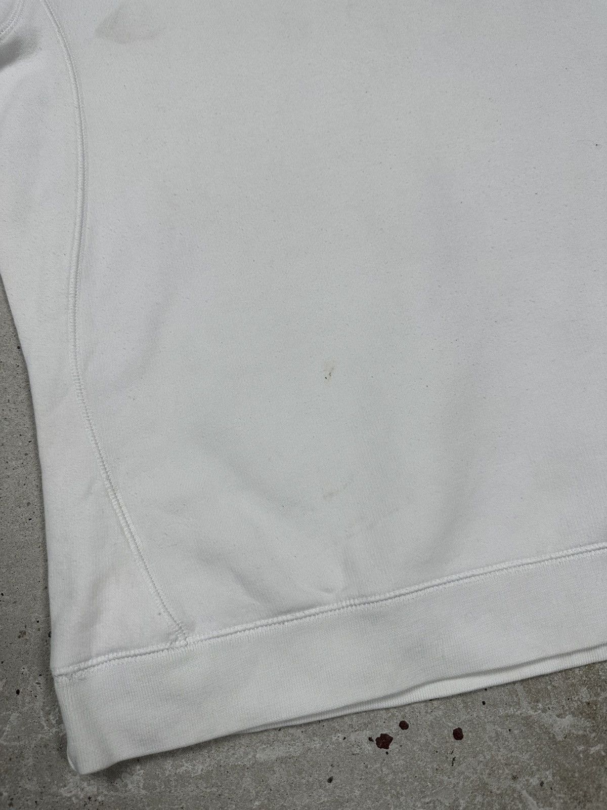 Nike × Vintage Vintage Y2K Nike White Center Big Swoosh Crewneck Size US S / EU 44-46 / 1 - 13 Thumbnail
