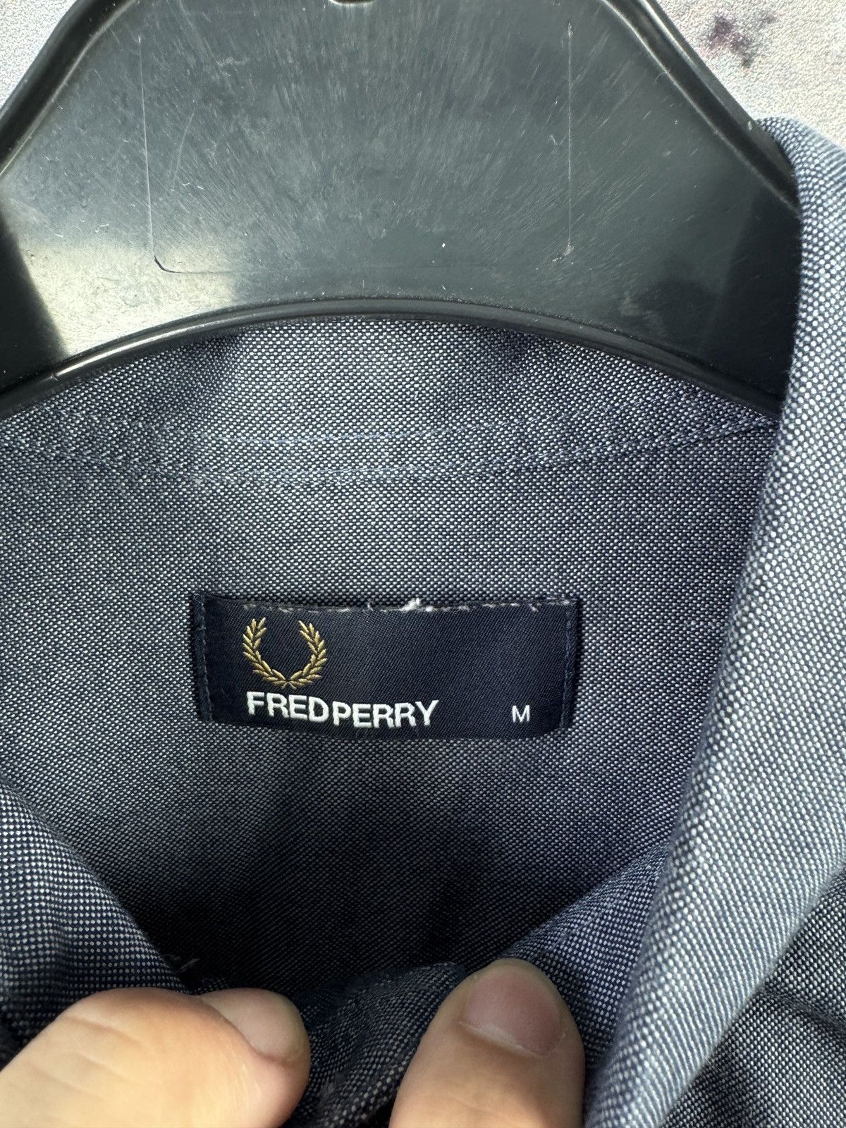 Fred Perry Men’s Fred Perry Shirt Button Up Long Sleeve Size Medium Size US M / EU 48-50 / 2 - 7 Thumbnail