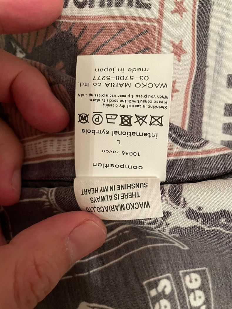 Wacko Maria Wacko maria 【95 New】wackomaria20ss Rage Joint Shirt Size US L / EU 52-54 / 3 - 3 Thumbnail