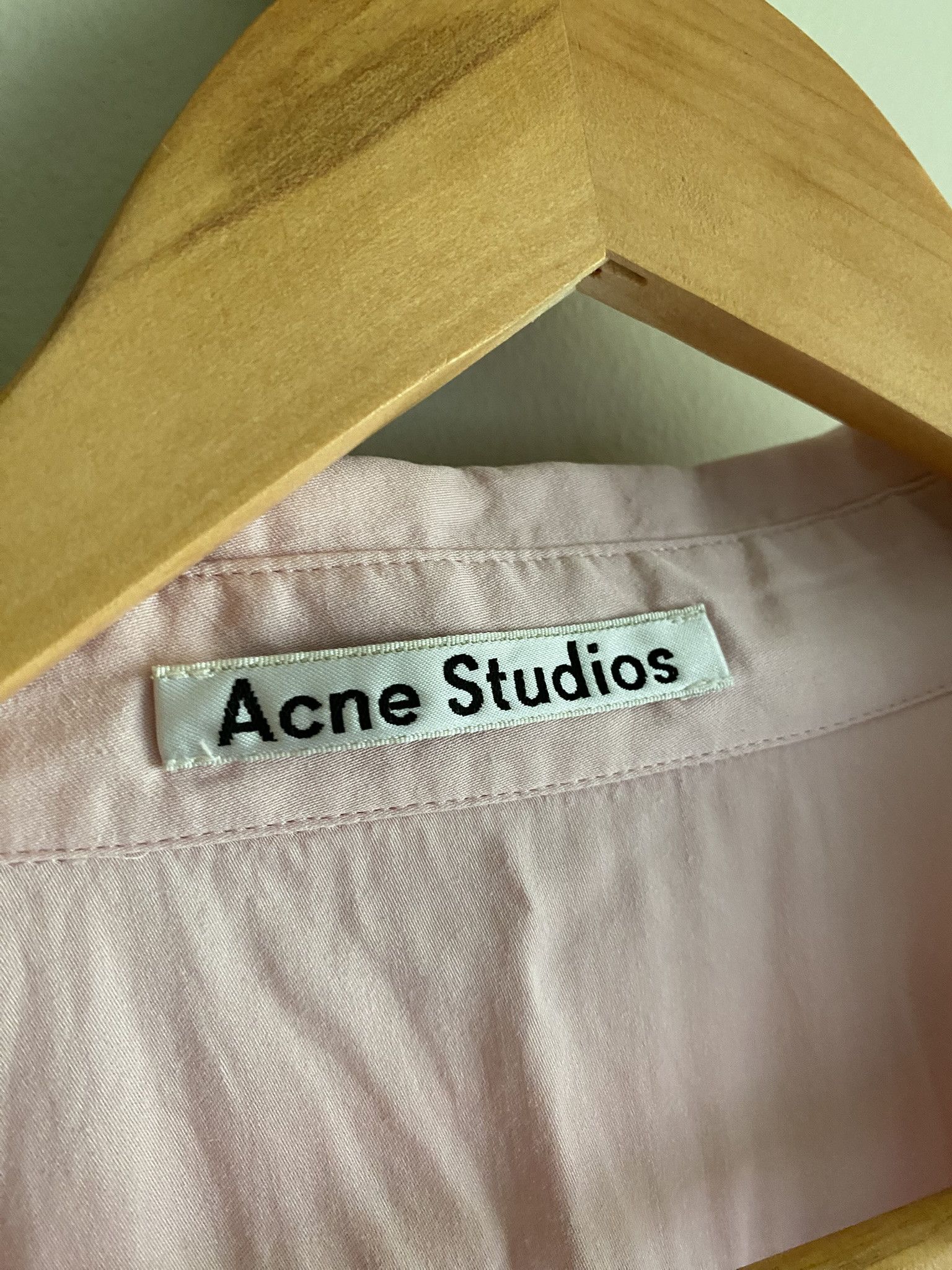 Acne Studios Pink Summer Shirt Size S / US 4 / IT 40 - 2 Thumbnail