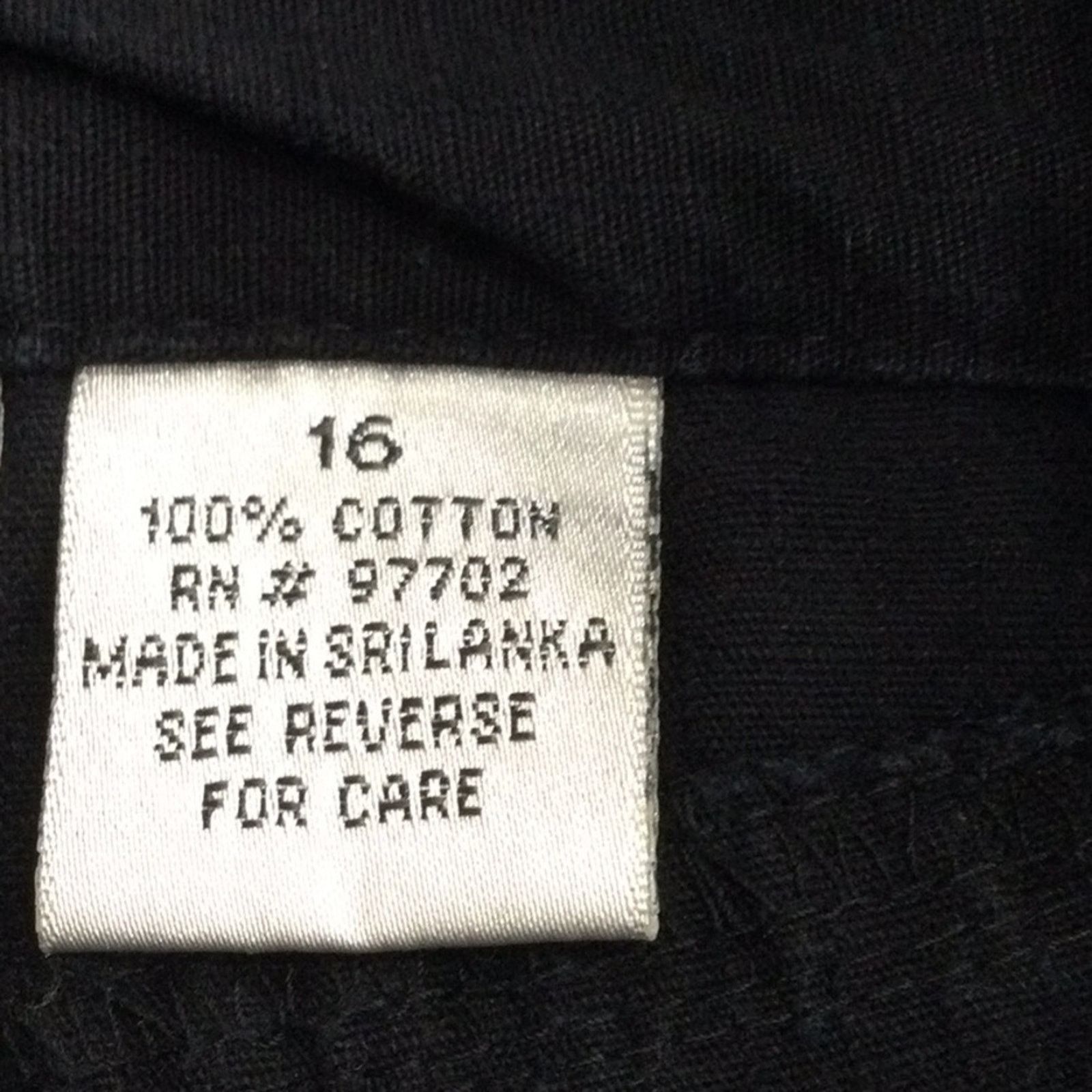 Other Fashion Bug Black Front Zipper Pockets Capri Pant Size 16 Size 38" / US 16 / IT 52 - 8 Thumbnail