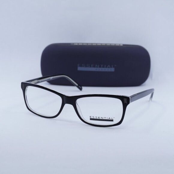 Essentials 🕶️ New ESSENTIAL EN6658 140 Eyeglasses - Top Black Frame Size ONE SIZE - 1 Thumbnail
