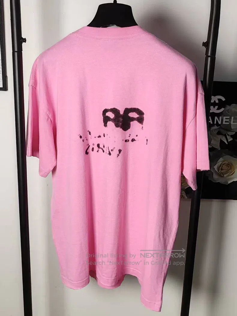 Balenciaga Balenciaga Splatter Short Sleeve Size US M / EU 48-50 / 2 - 2 Thumbnail