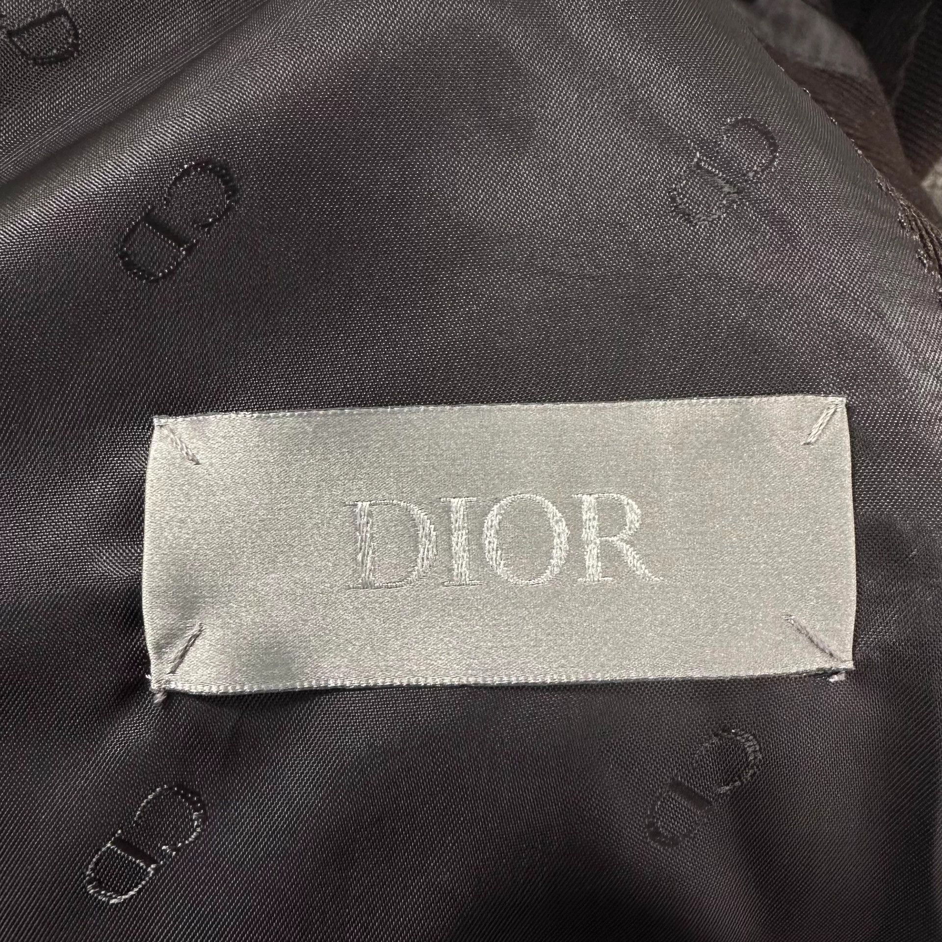 Dior Dior Man 23fw Mocha Brown Pleated Wool Blouson Suit Collar Size US M / EU 48-50 / 2 - 6 Thumbnail