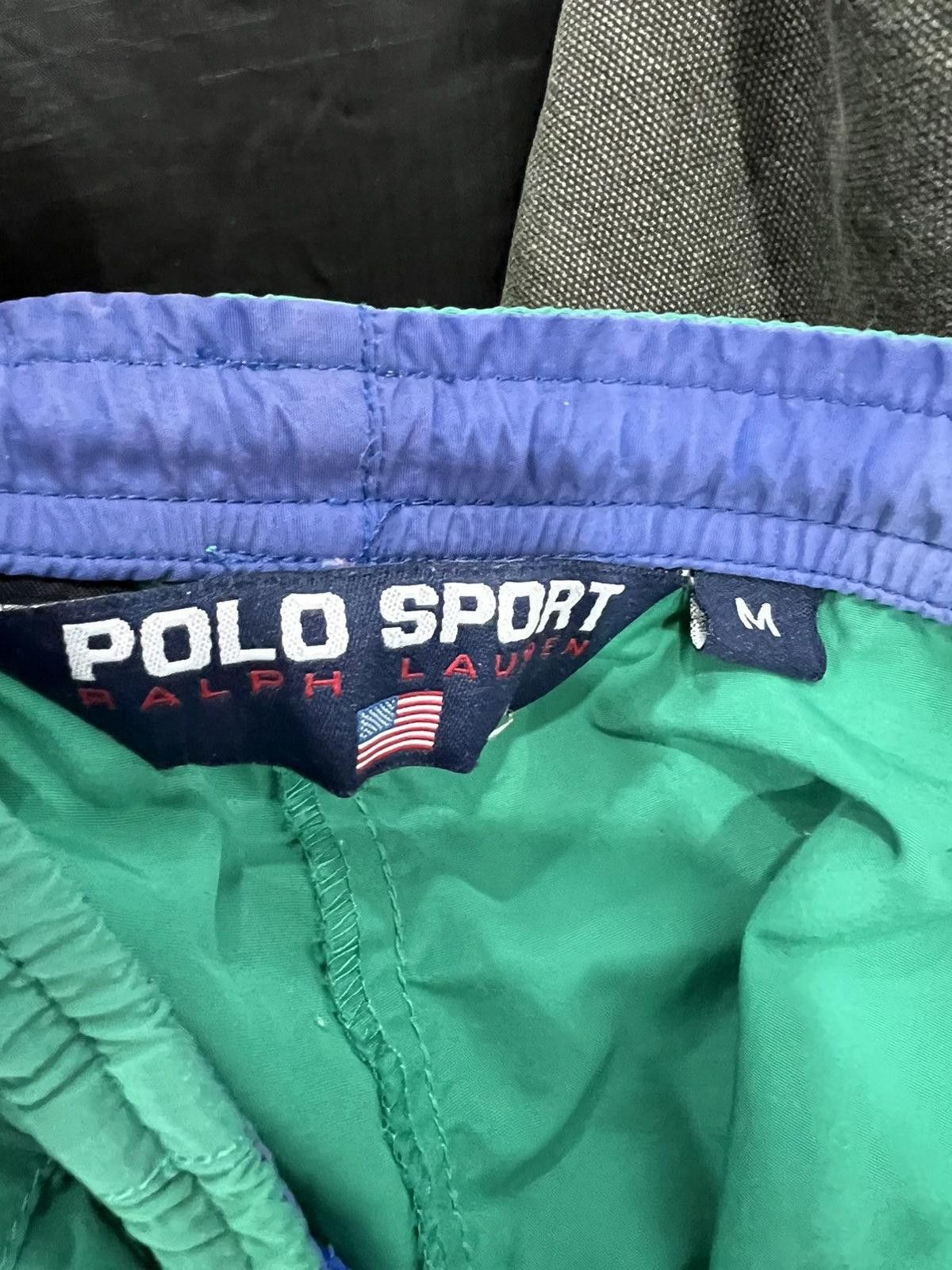 Polo Ralph Lauren Vintage Ralph Lauren Polo Sport Shorts swim trunks green Size US 36 / EU 52 - 4 Thumbnail