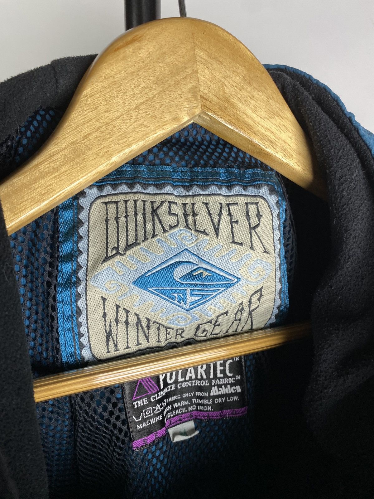Quiksilver × Vintage Vintage 90s Quiksilver Central big Logo Ski Jacket Anorak Size US M / EU 48-50 / 2 - 7 Thumbnail