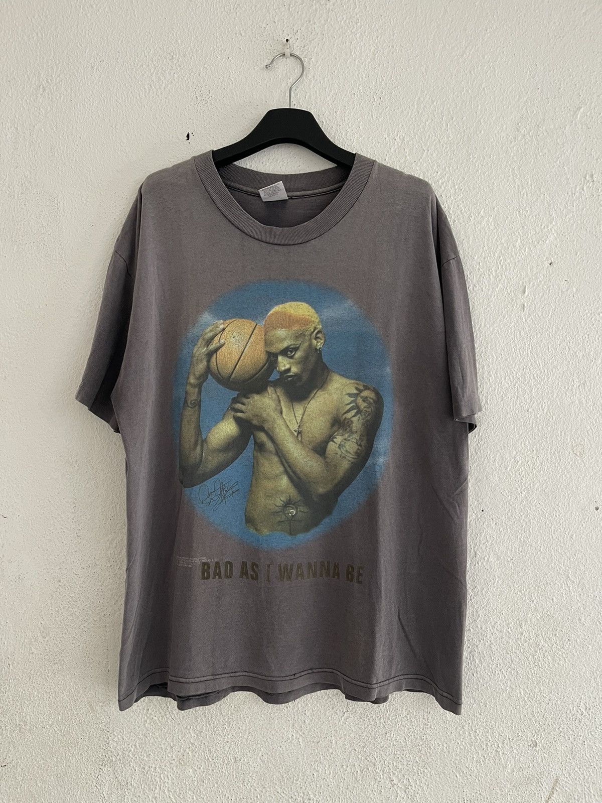 Vintage Crazy Fade Vintage 1996 Dennis Rodman Bad As I Wanna Be Size US XL / EU 56 / 4 - 1 Thumbnail