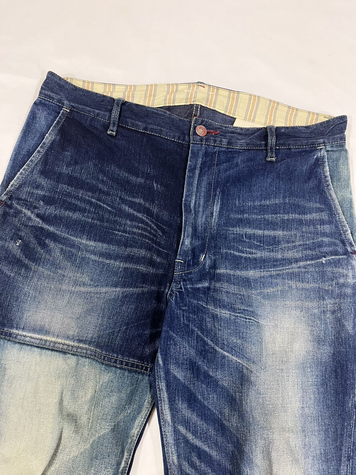 Eternal Japanese Eternal patch Denim Trouser Pants Size 34 Size US 34 / EU 50 - 4 Thumbnail