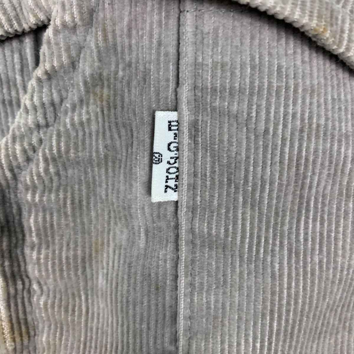 Big John Vintage 90's BIG JOHN Worker Corduroy Vest #2495-C112 Size US L / EU 52-54 / 3 - 15 Thumbnail