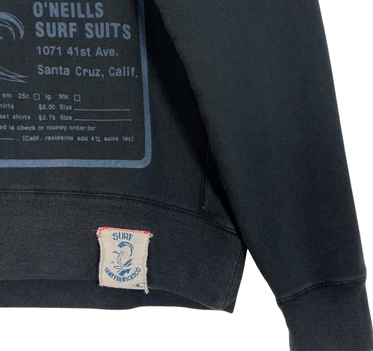 Billabong × O'Neill × Quiksilver Vintage Oneill Wetsuits Heritage Surfin Crew Neck Size US M / EU 48-50 / 2 - 7 Thumbnail