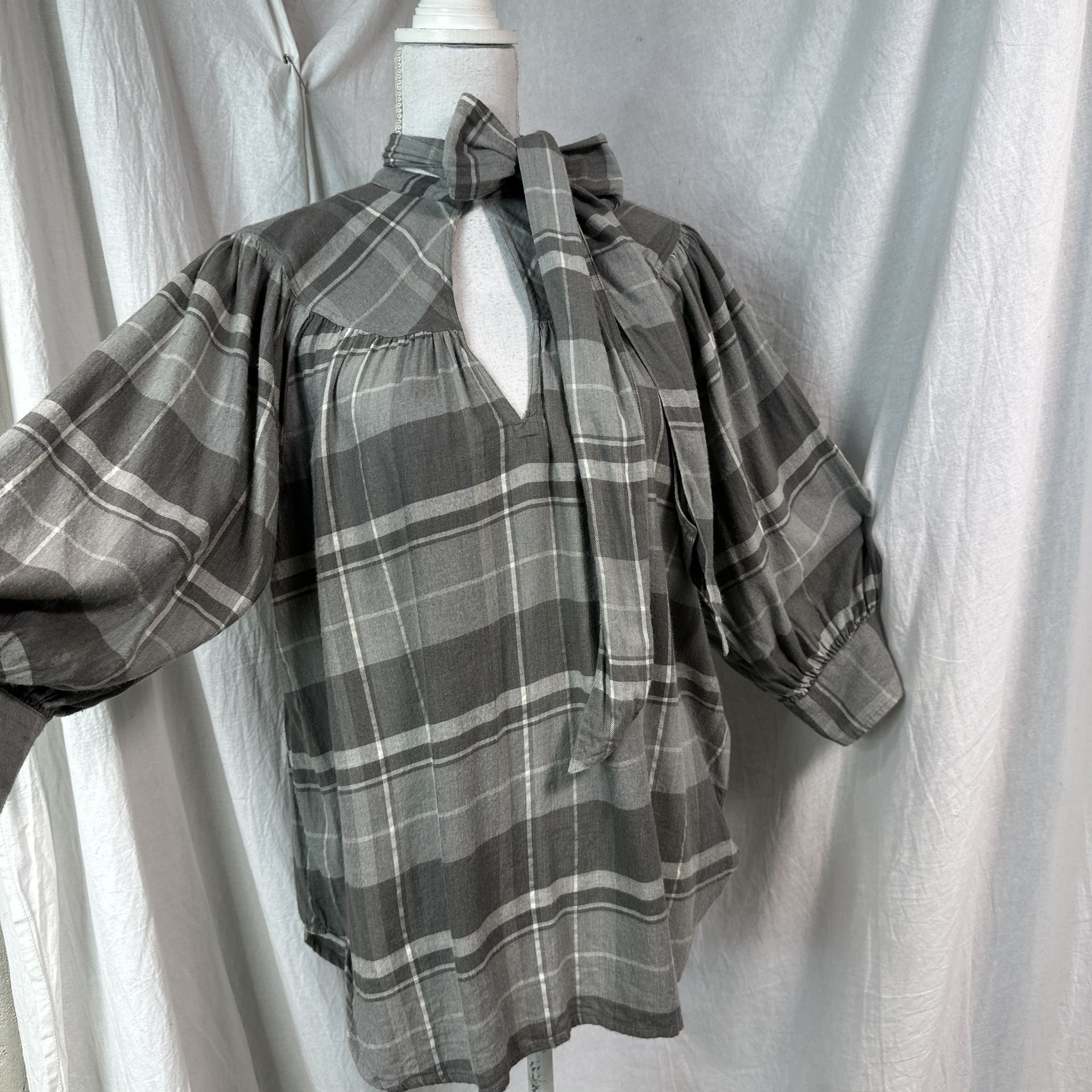 Polo Ralph Lauren Vintage Old Money Tartan Polo Ralph Lauren Tunic Shirt Y2K Size S / US 4 / IT 40 - 8 Thumbnail