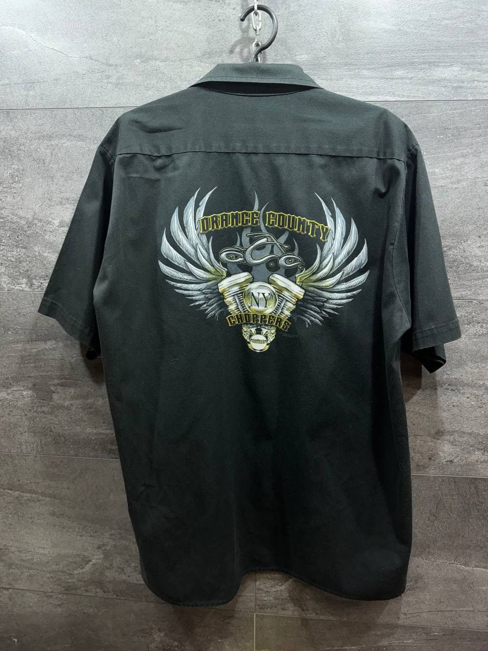 West Coast Choppers Orange County Choppers Button Up Shirt 2003 Size US XXL / EU 58 / 5 - 1 Thumbnail