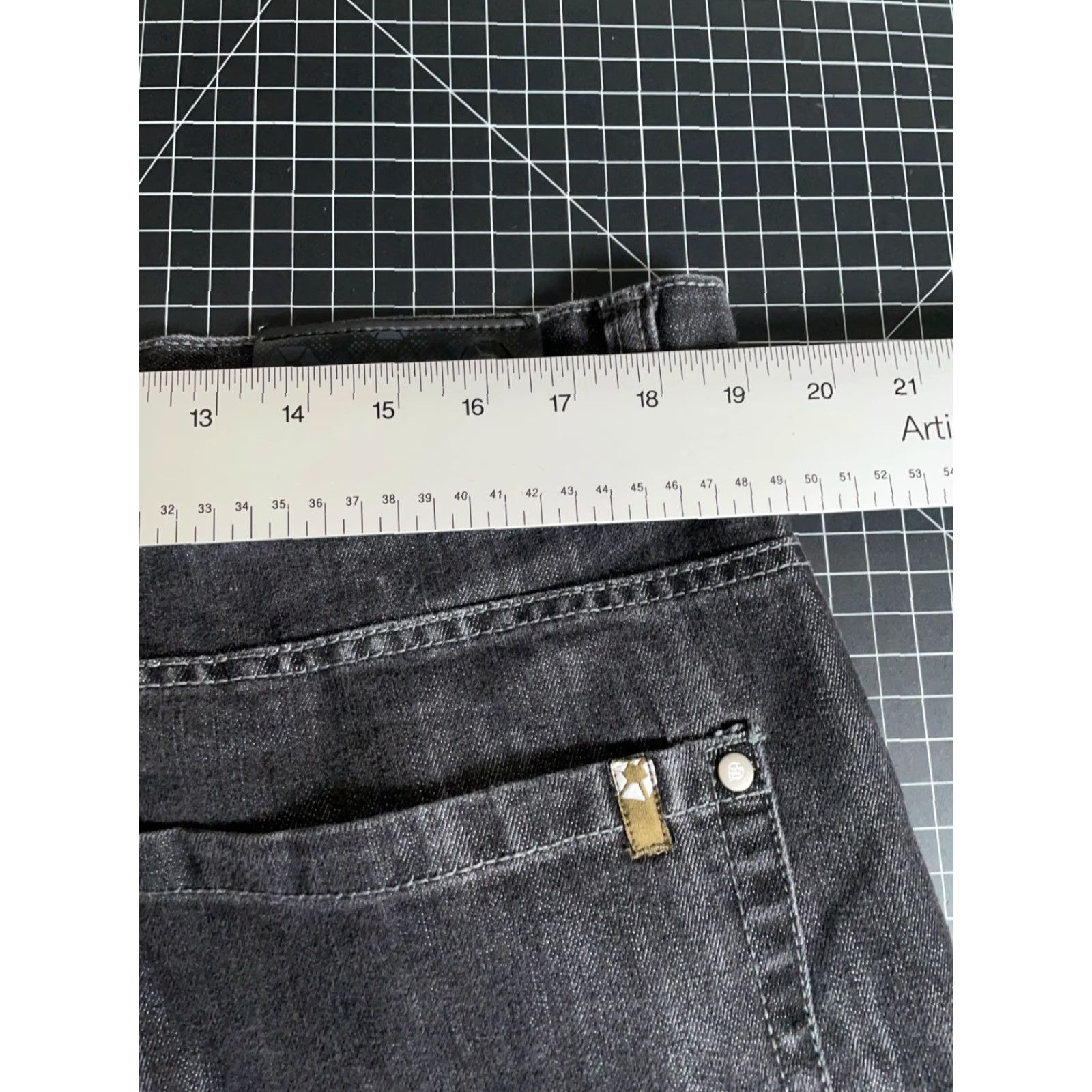 Southpole VINTAGE Southpole Jeans Baggy Fit Men 38x31 Black Denim Hip Hop 90s Mens Jeans Size US 38 / EU 54 - 5 Thumbnail