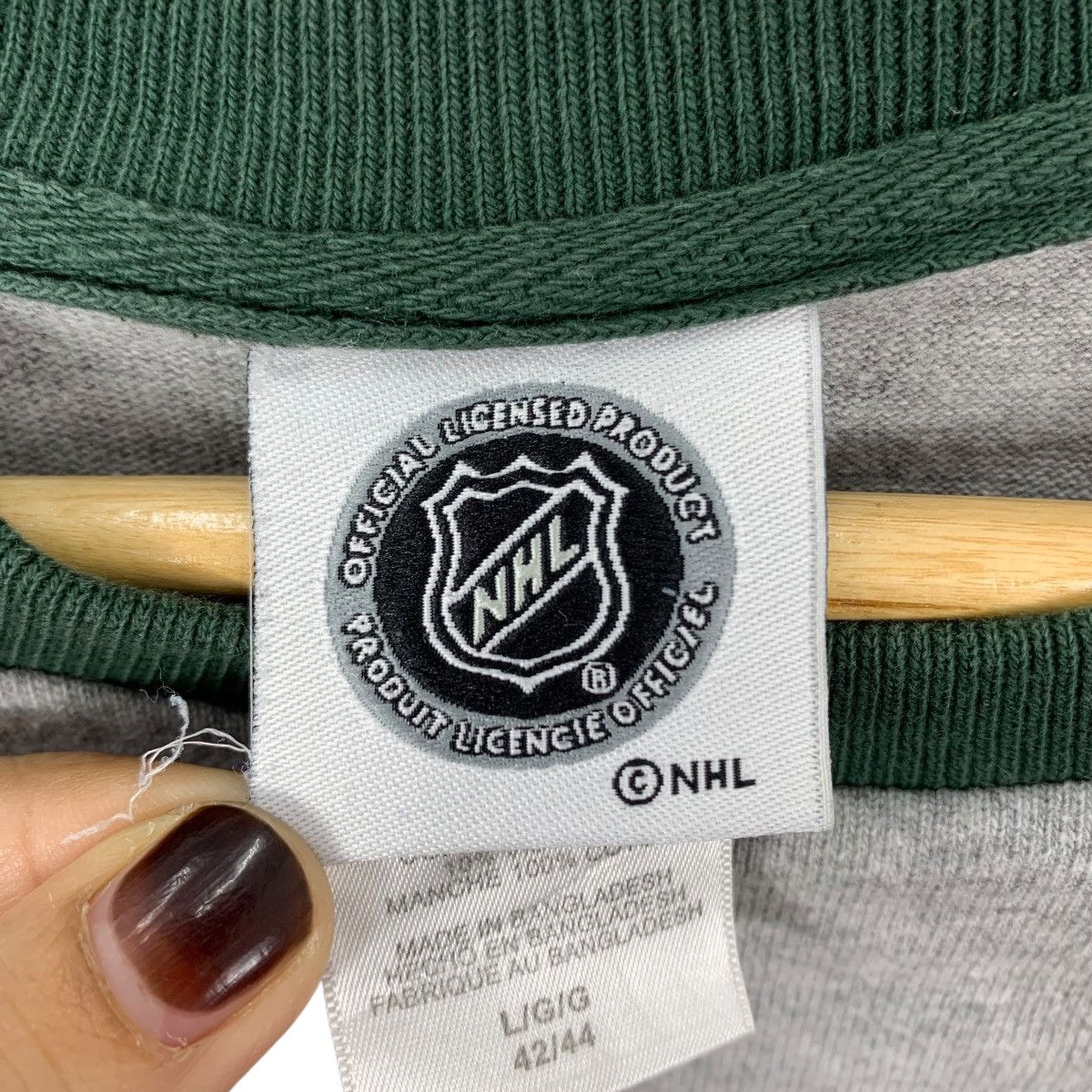 Vintage Vintage MINNESOTA WILD NHL Hockey League Raglan Long Shirt Size US L / EU 52-54 / 3 - 5 Thumbnail