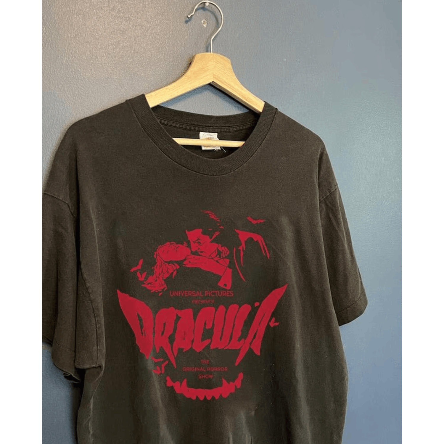 Vintage Vintage Halloween Shirt, Horror Dracula movie 90s Shirt Size US L / EU 52-54 / 3 - 1 Thumbnail