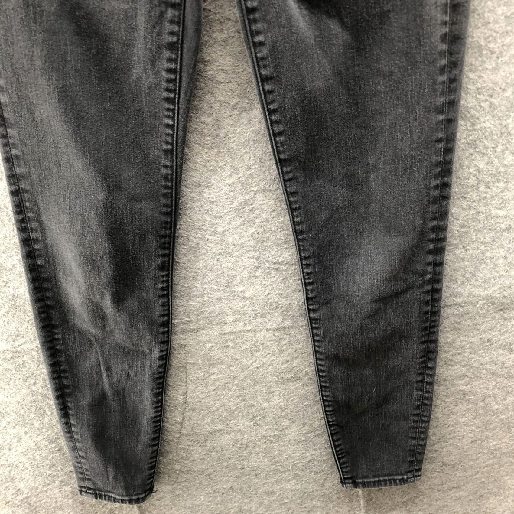 American Eagle Outfitters American Eagle Outfitters Jegging Womens 4 Black Stretch Jeans High-Rise 5-Pocket Denim Size 27" / US 4 / IT 40 - 4 Thumbnail