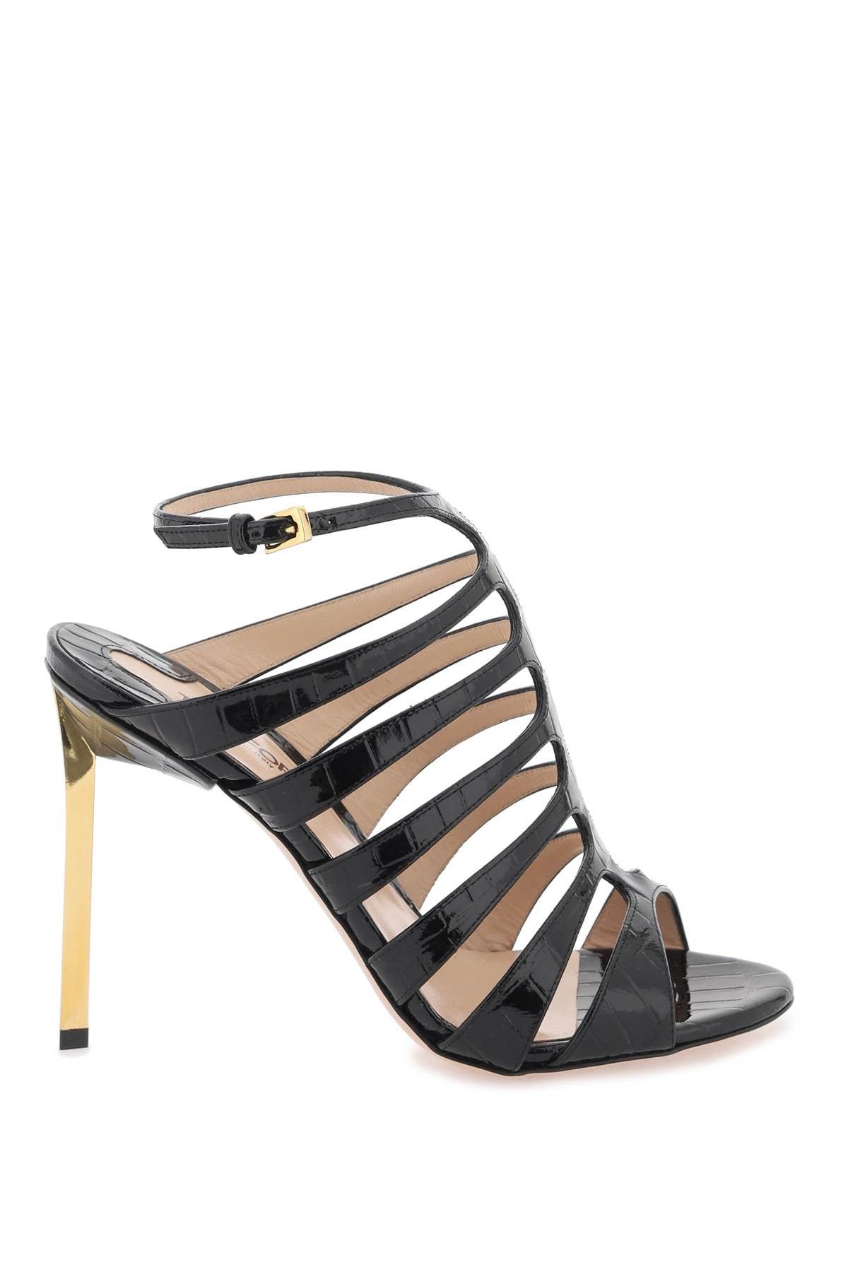 image of Tom Ford Cute Sandals in Black, Women's (Size 7)