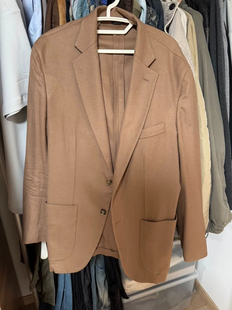 Loro Piana LORO PIANA Pure cashmere single suit Size 54L - 1 Thumbnail