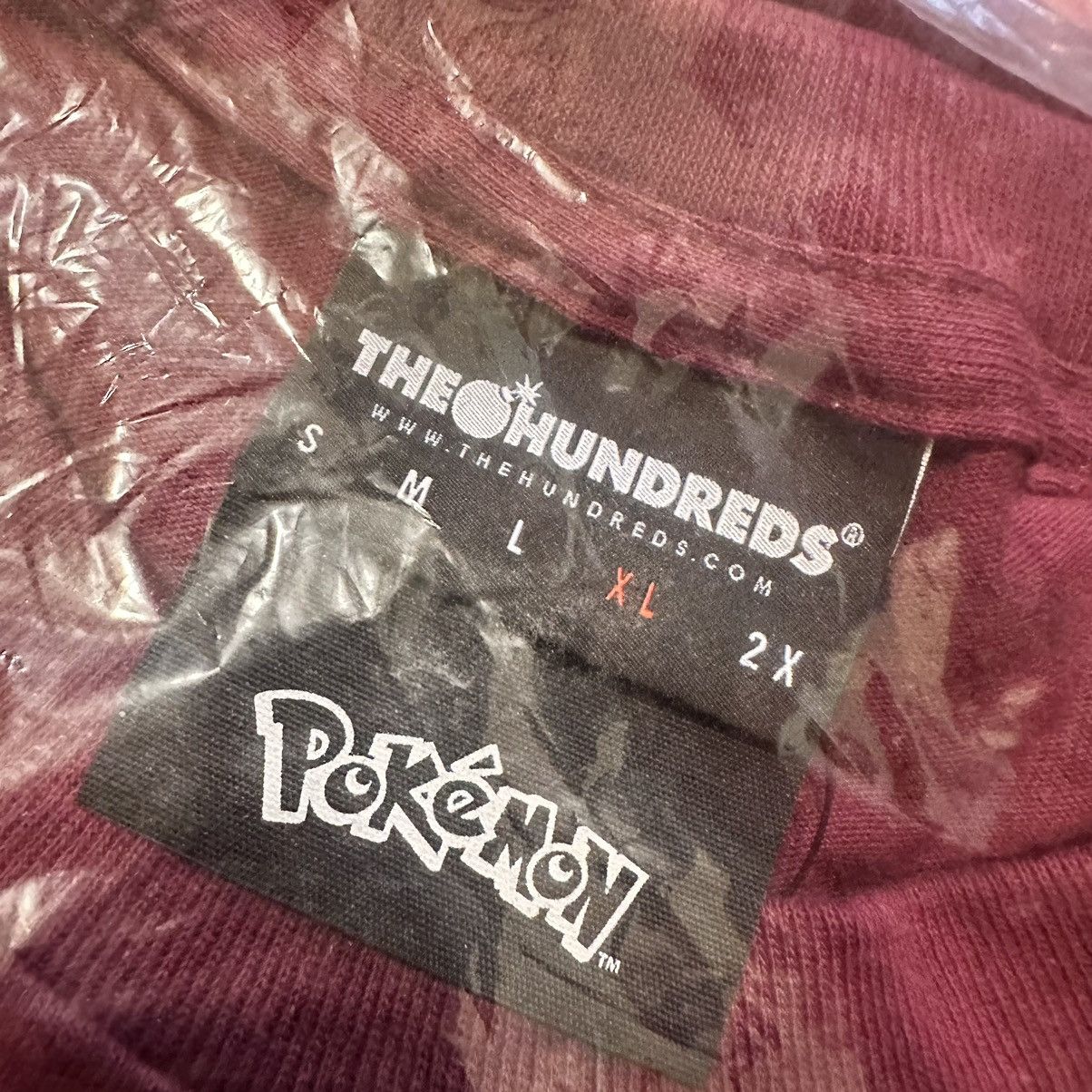 Pokemon × The Hundreds The Hundreds x Pokémon Pikachu Wildfire Tee Burgundy Size US XL / EU 56 / 4 - 8 Thumbnail