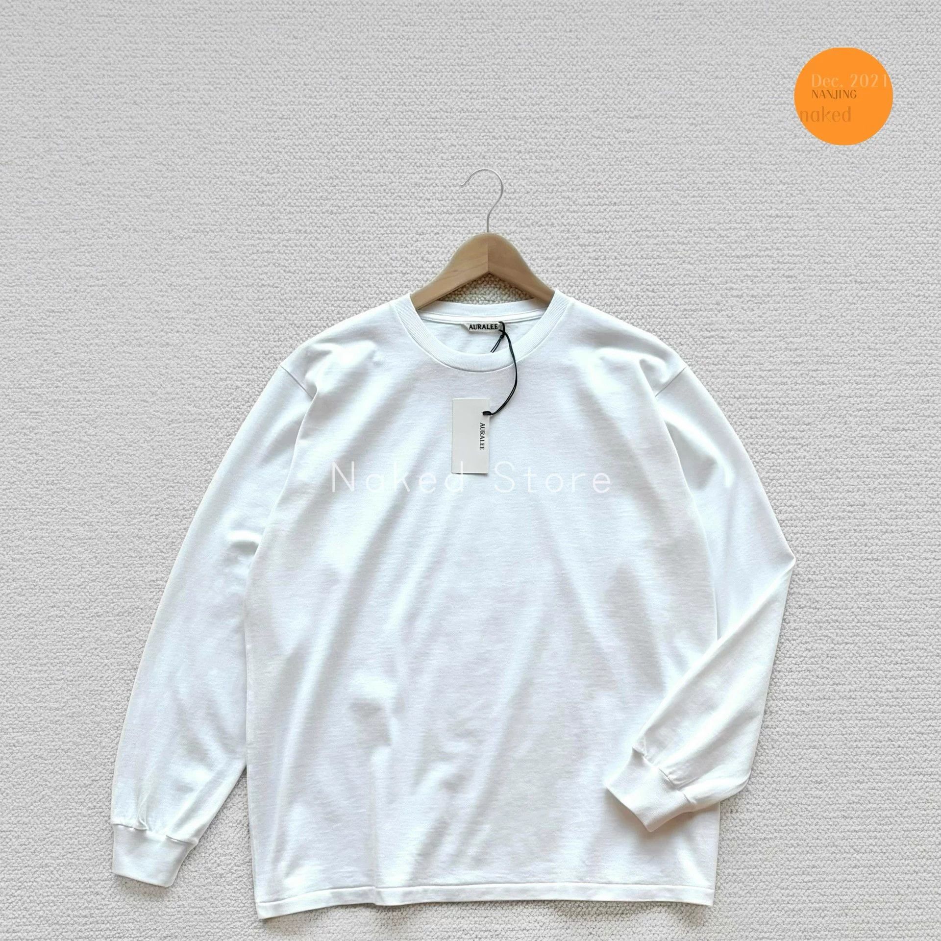 Auralee AURALEE Luster Plaiting JPN Pima L/S T 25AW W/Olive 4 Size US XL / EU 56 / 4 - 1 Thumbnail