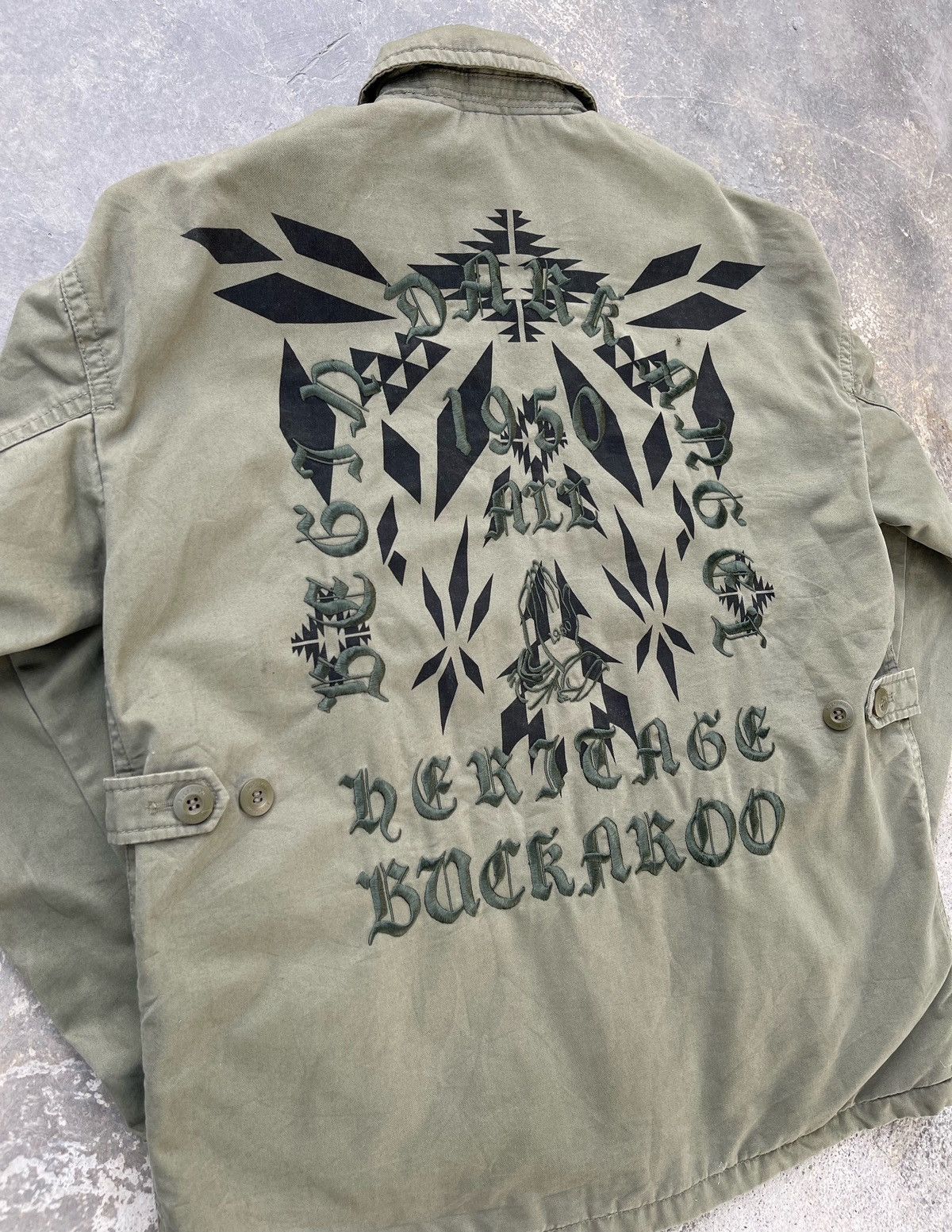 BUCKAROO 🔥BUCKAROO EMBROIDERED LOGO M65 FIELD JACKET Size US M / EU 48-50 / 2 - 11 Thumbnail
