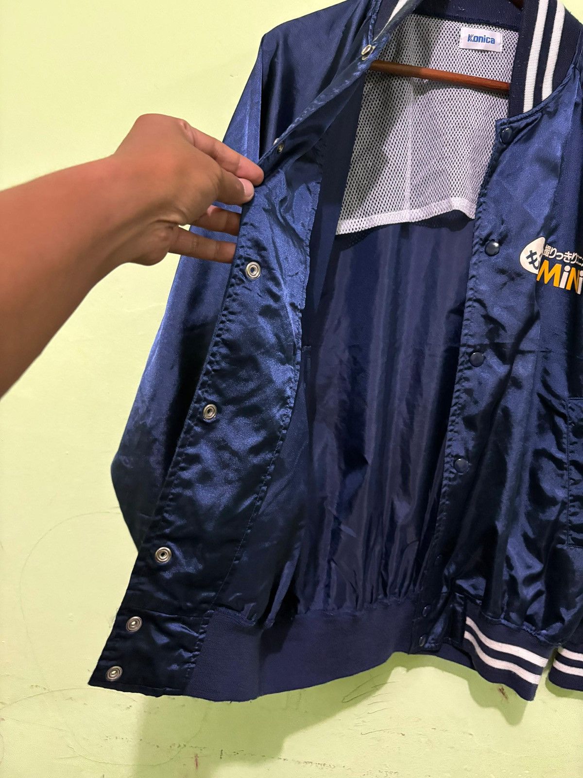 Vintage Vtg 90’s Konica Camera Mini Nylon Jacket Promo Design Size US M / EU 48-50 / 2 - 4 Thumbnail