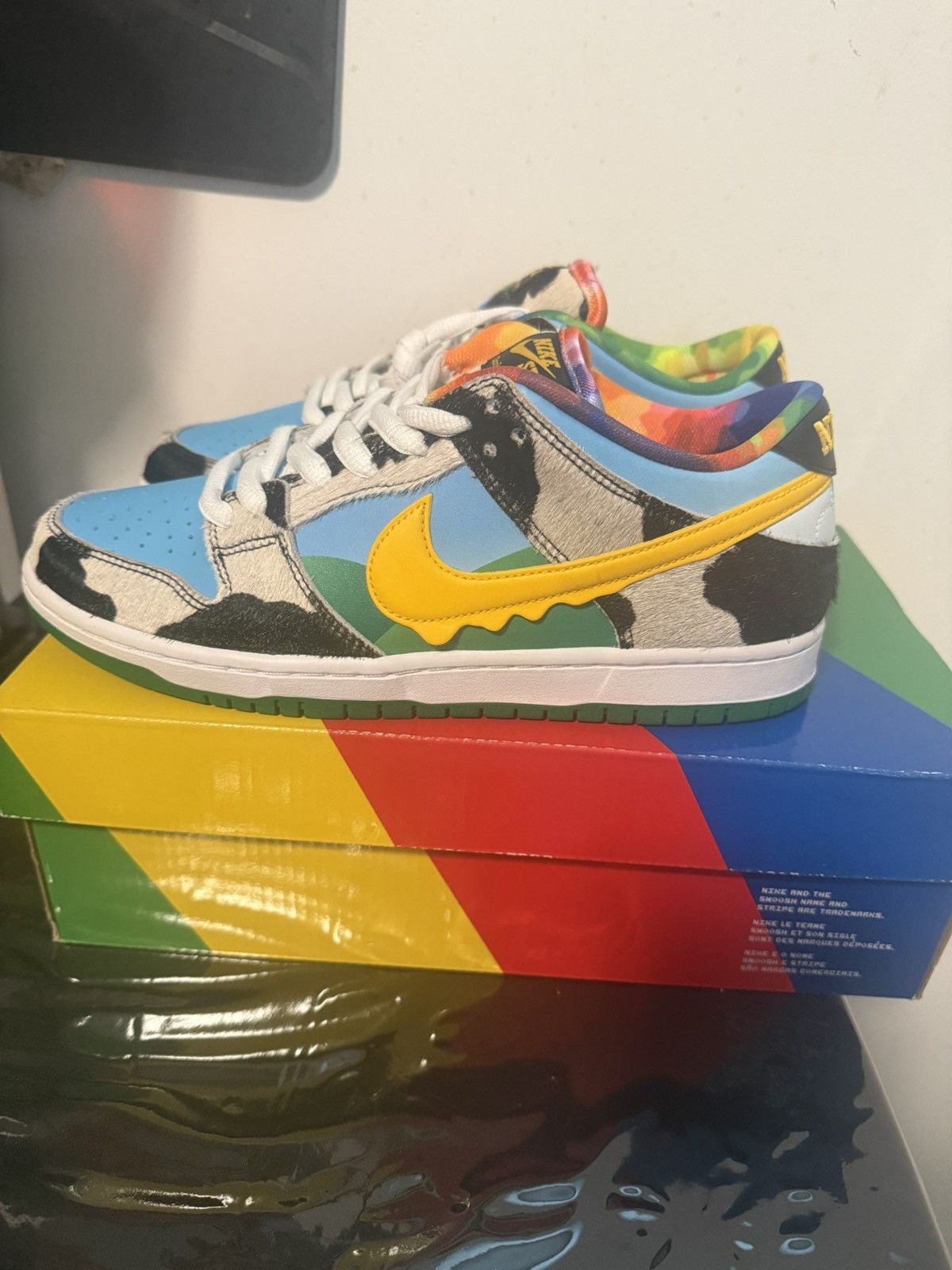 Nike Nike SB Dunk Low Ben & Jerry's Chunky Dunky Size US 8 / EU 41 - 4 Thumbnail