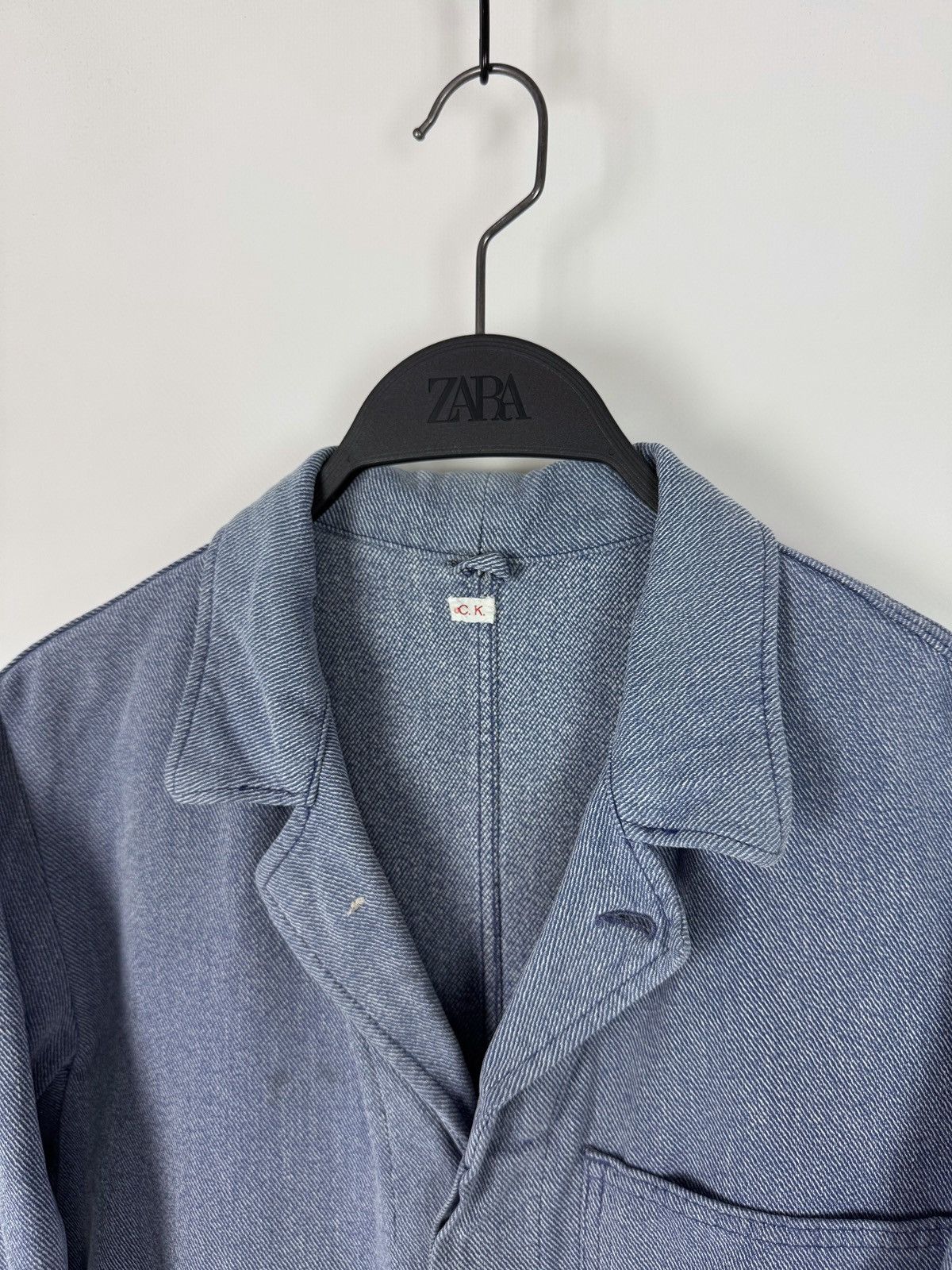 Vintage 70-80’s Vintage Distressed Workers Cotton Chore Jacket Size US S / EU 44-46 / 1 - 6 Thumbnail