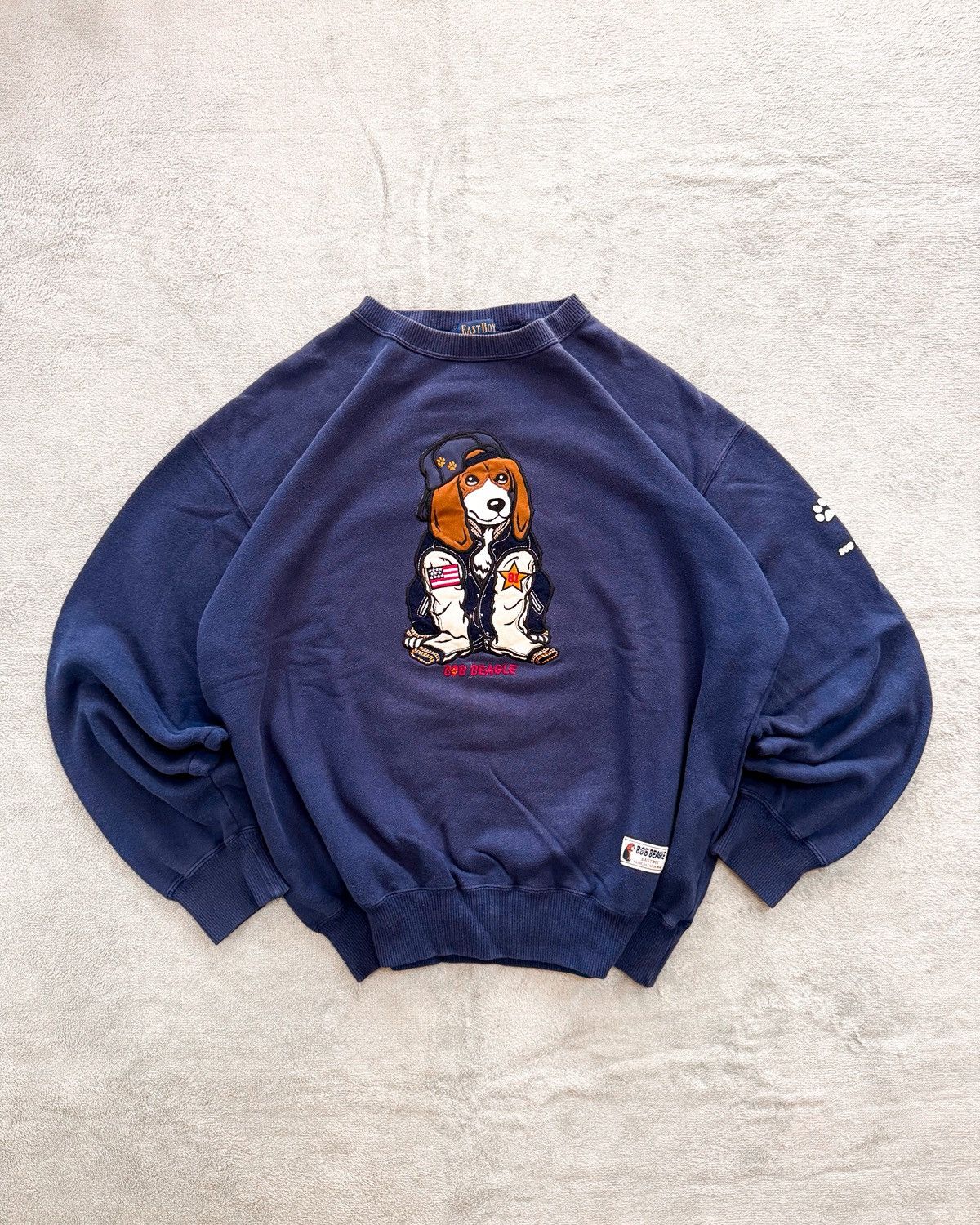 Other Vintage East Boy Bob Eagle Crewneck Size US XL / EU 56 / 4 - 1 Thumbnail