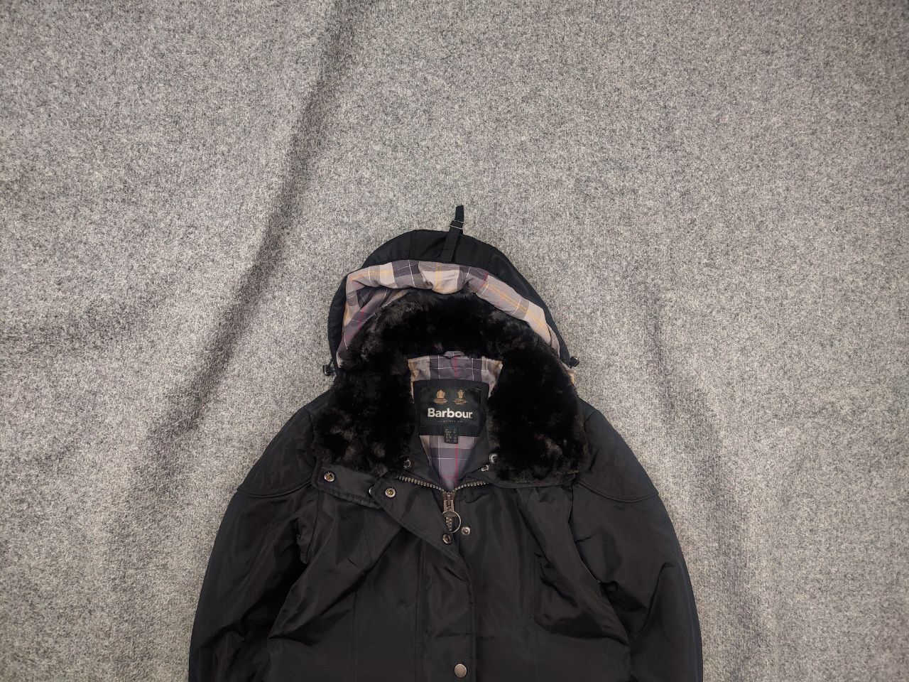 Barbour Barbour International outlaw waterproof Zip Fur Parka Jacket Size M / US 6-8 / IT 42-44 - 1 Thumbnail