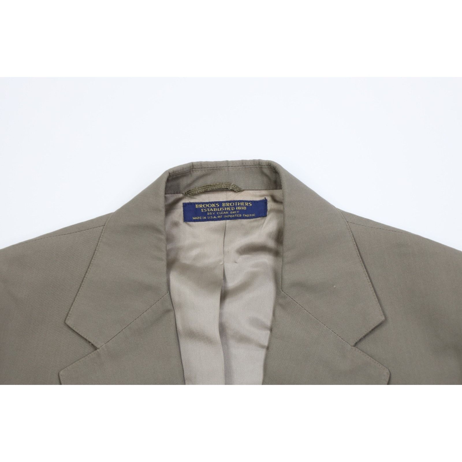 Brooks Brothers Vintage 80s 90s Brooks Brothers Wool 2 Piece Suit Wedding Size 44R - 3 Thumbnail