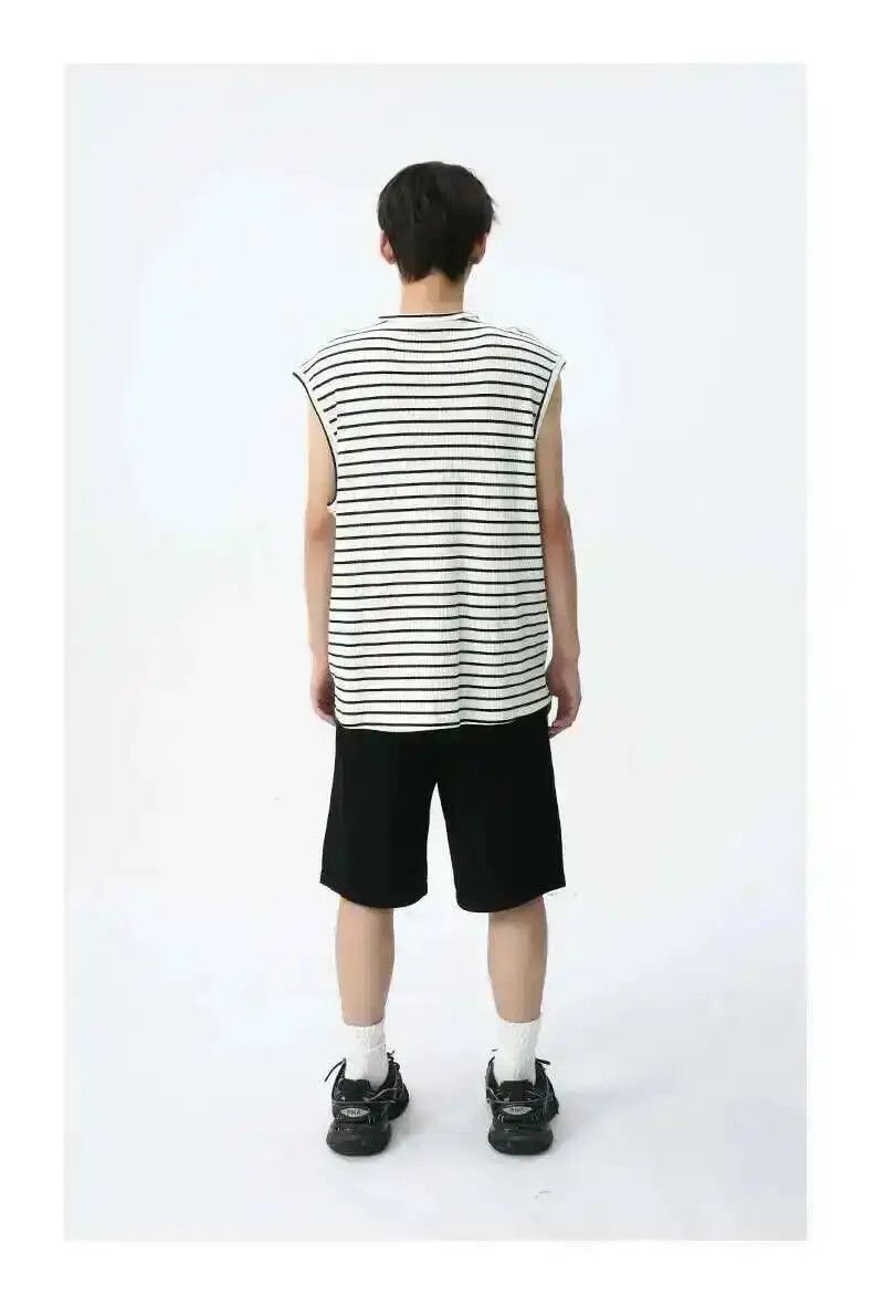Japanese Brand Black Wide Leg Baggy Shorts Size US 30 / EU 46 - 6 Thumbnail