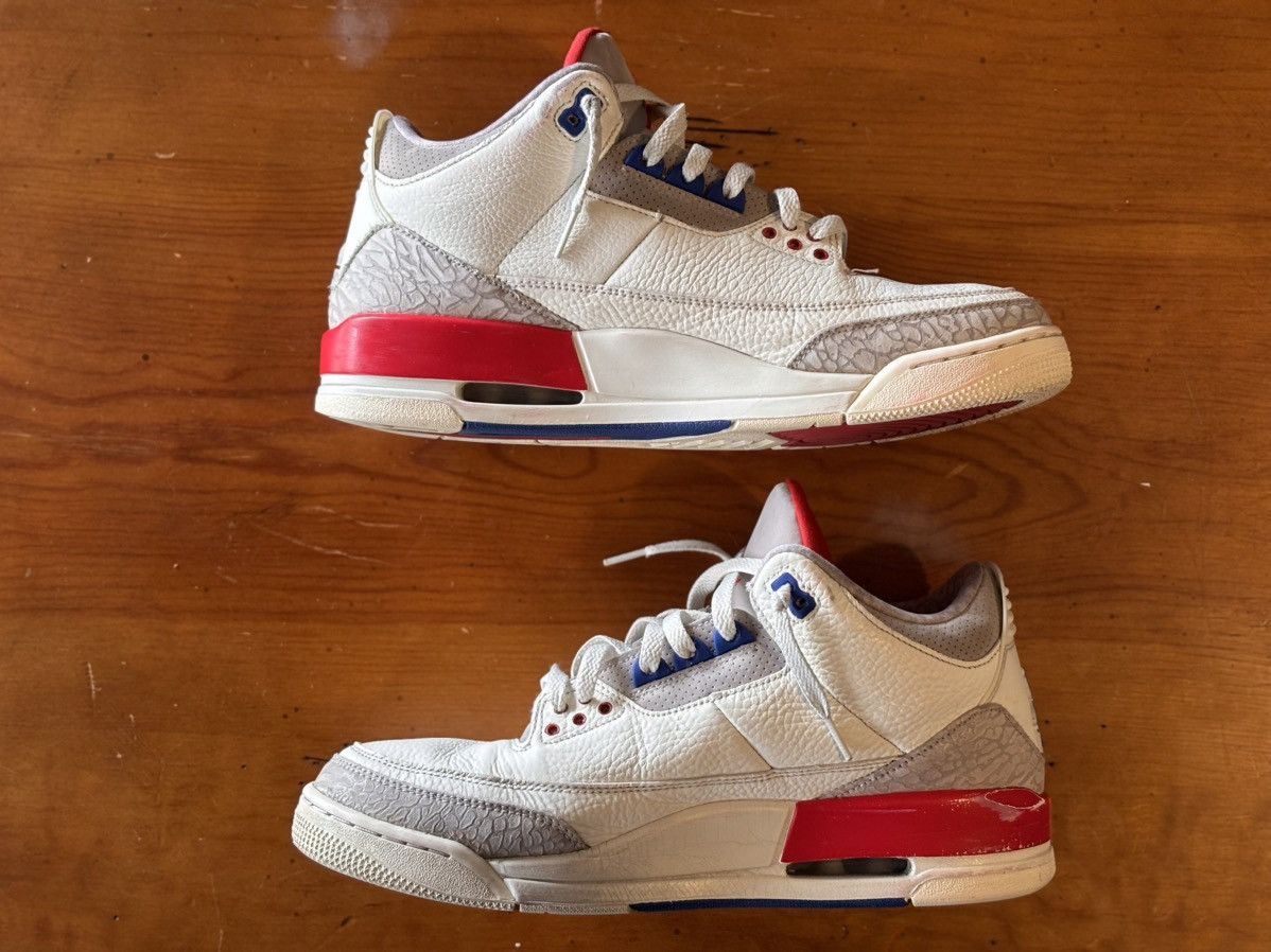 Jordan Brand Jordan Retro 3 USA/ International Flight Size US 12 / EU 45 - 4 Thumbnail