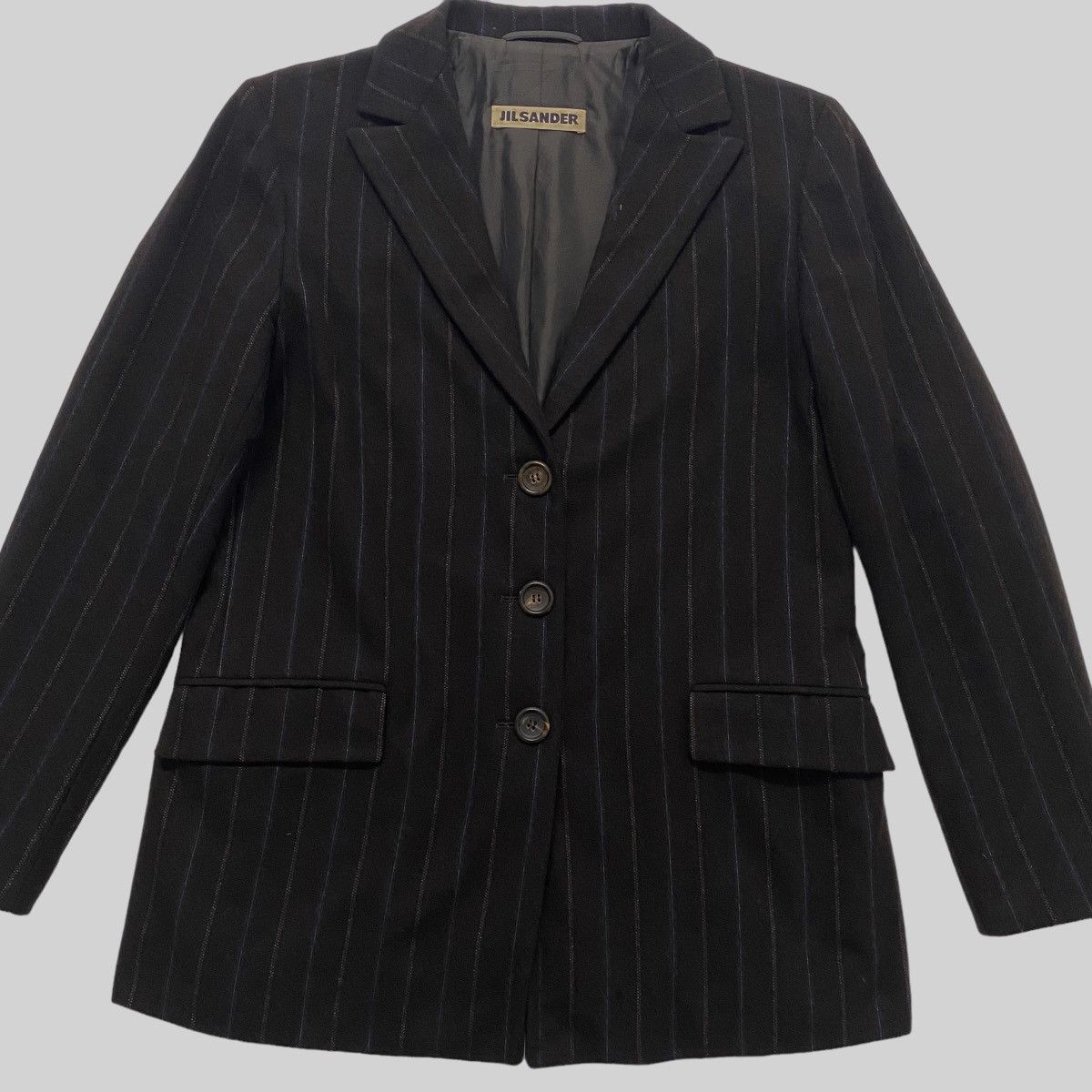 Jil Sander ☀️Jil Sander wool striped jacket size 40 Size M / US 6-8 / IT 42-44 - 5 Thumbnail