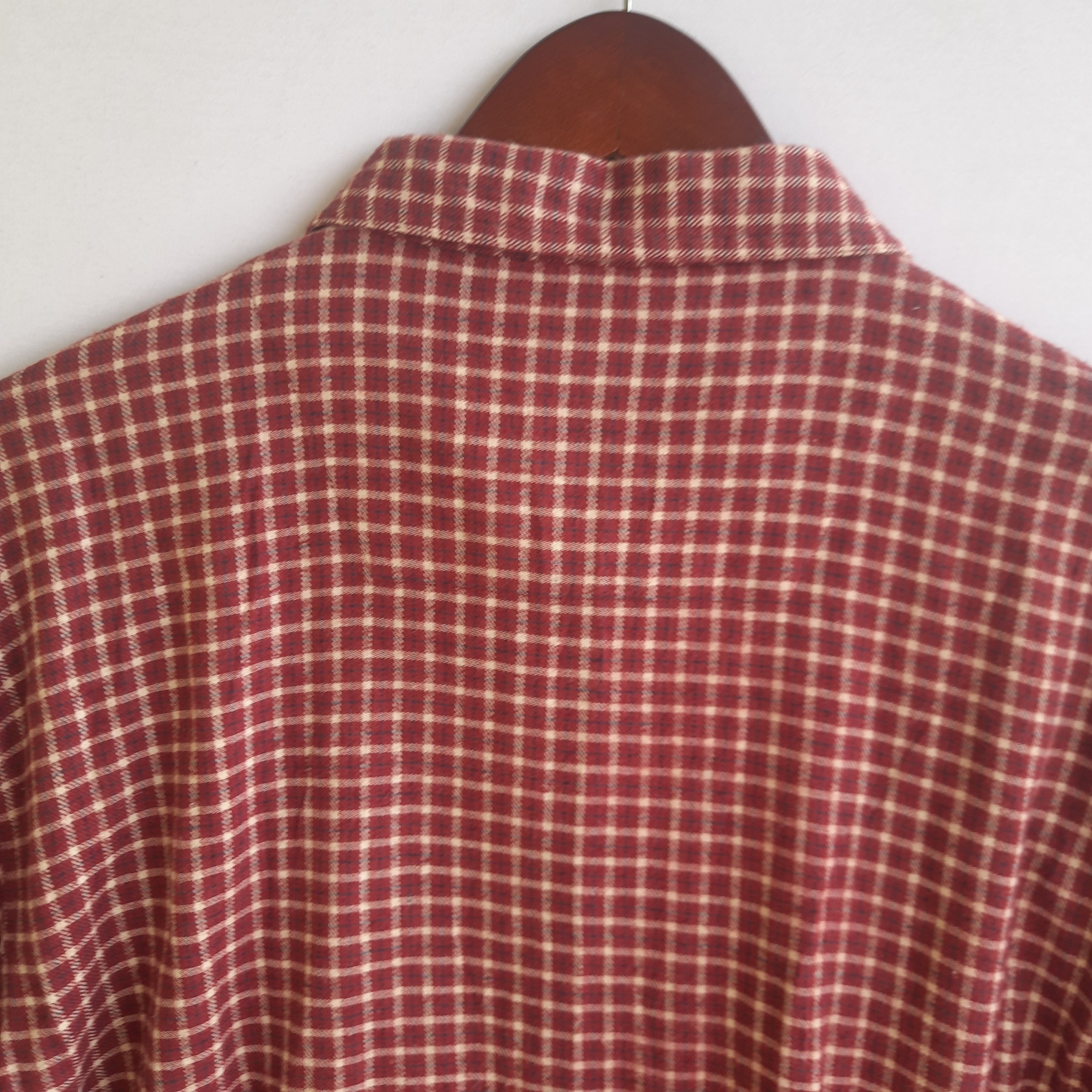 Japanese Brand Vintage Jungle Strom Plaid Flannel Zipper Size US L / EU 52-54 / 3 - 7 Thumbnail