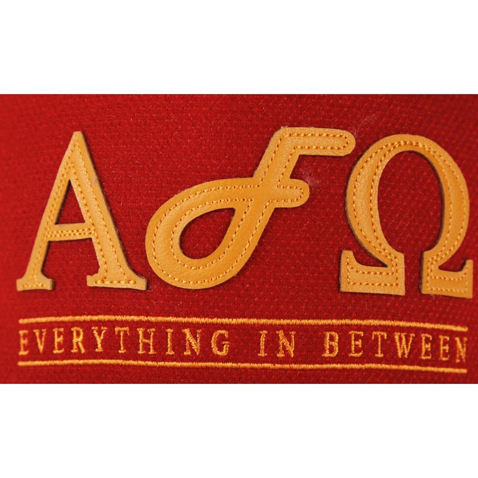 Omega Flat Fitty Alpha Omega Cap Hat Maroon One Size Mens Size ONE SIZE - 4 Thumbnail
