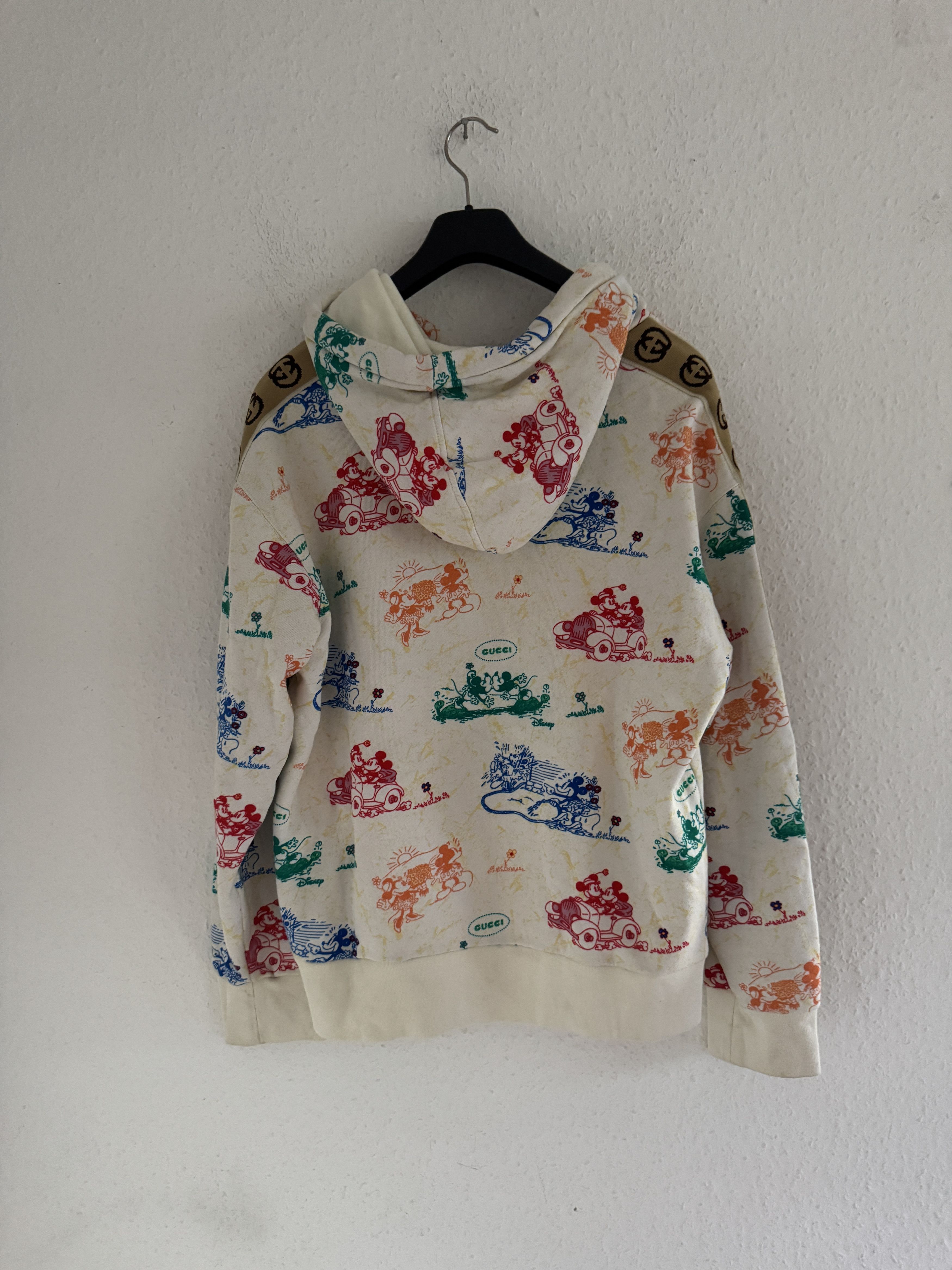 Disney × Gucci Multicolor Mickey Hoodie Size US M / EU 48-50 / 2 - 8 Thumbnail