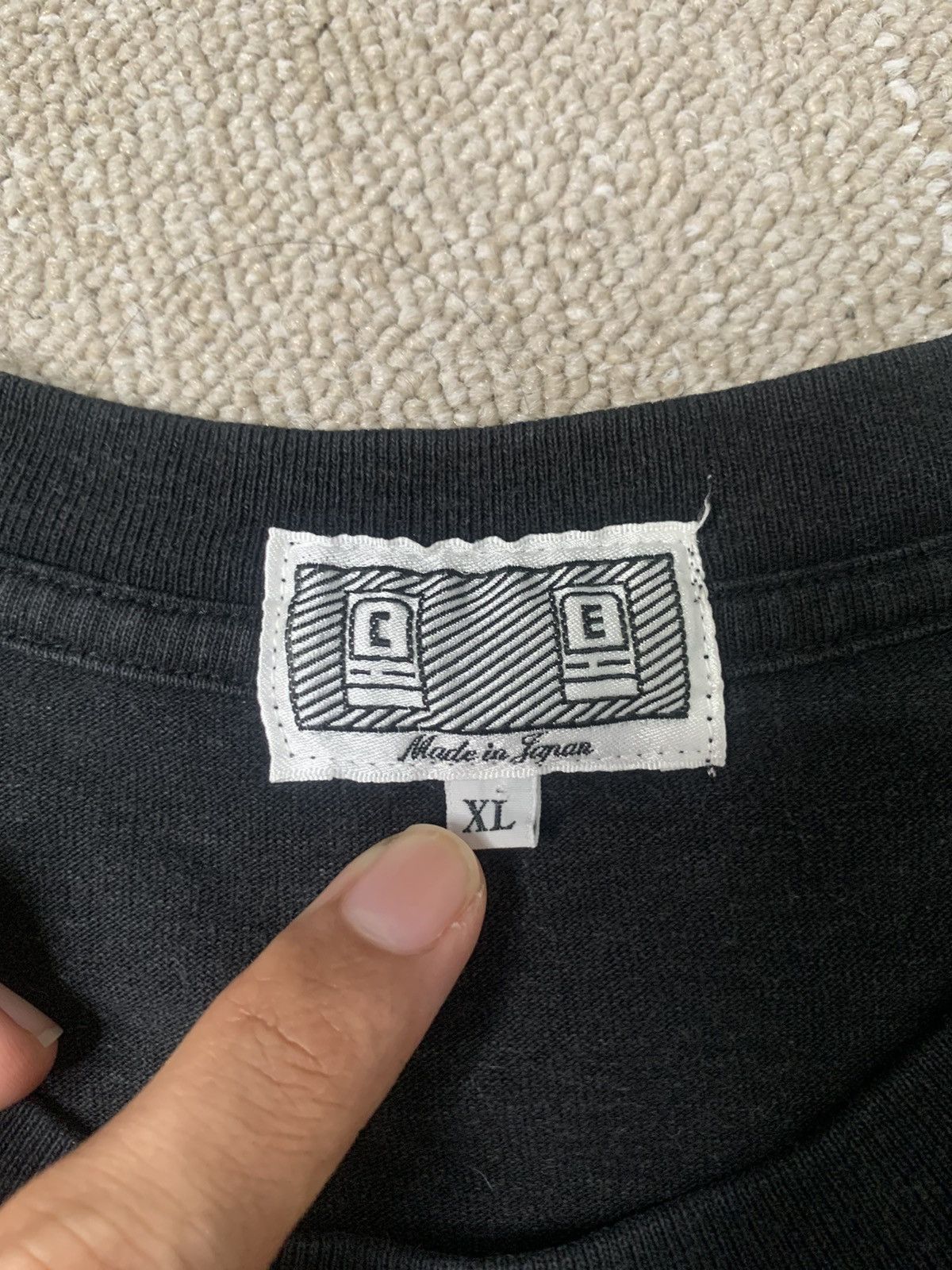 Cav Empt Curved Tee Size US XL / EU 56 / 4 - 5 Thumbnail