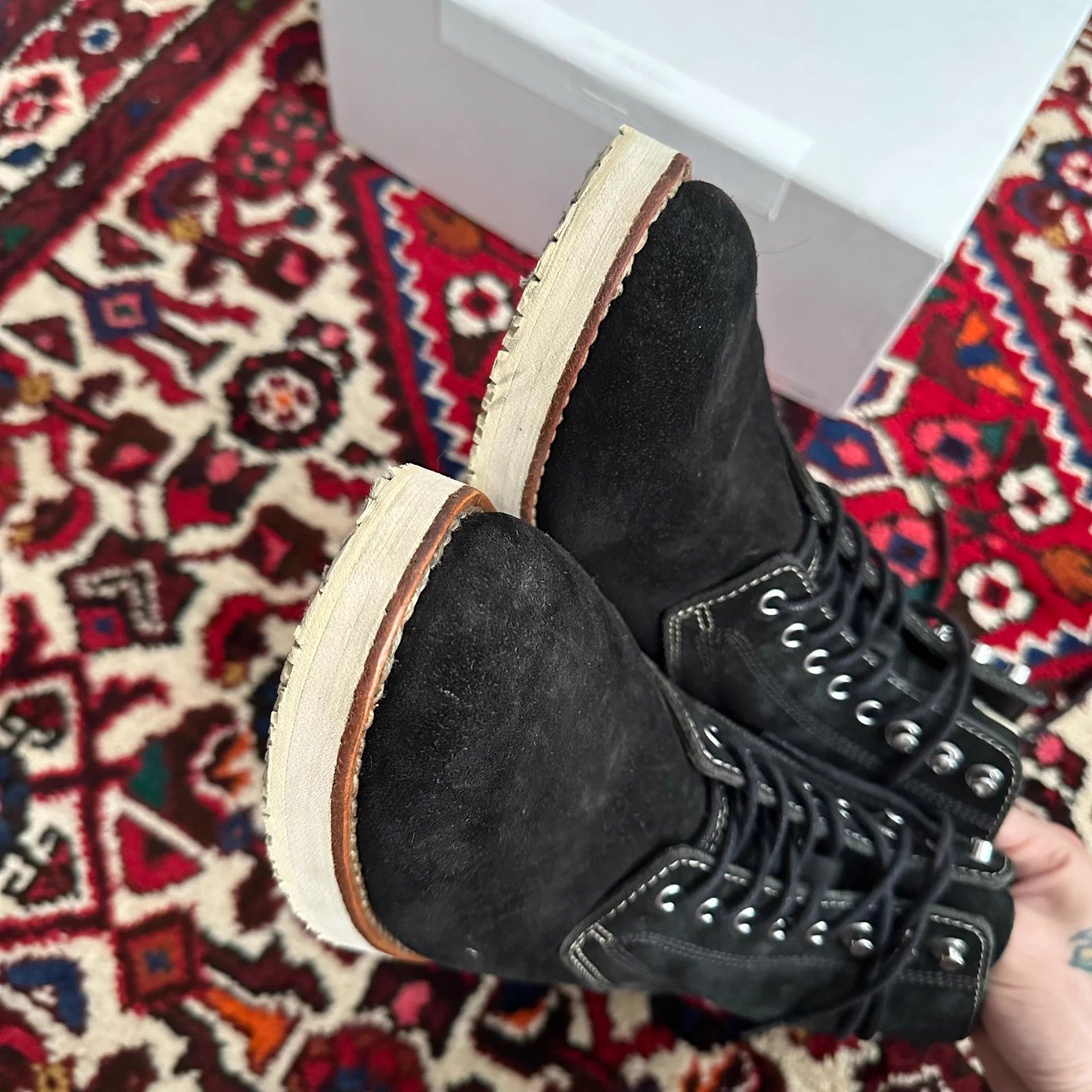 Visvim visvim 20ss virgil boots 10.5 black Size US 10.5 / EU 43-44 - 8 Thumbnail