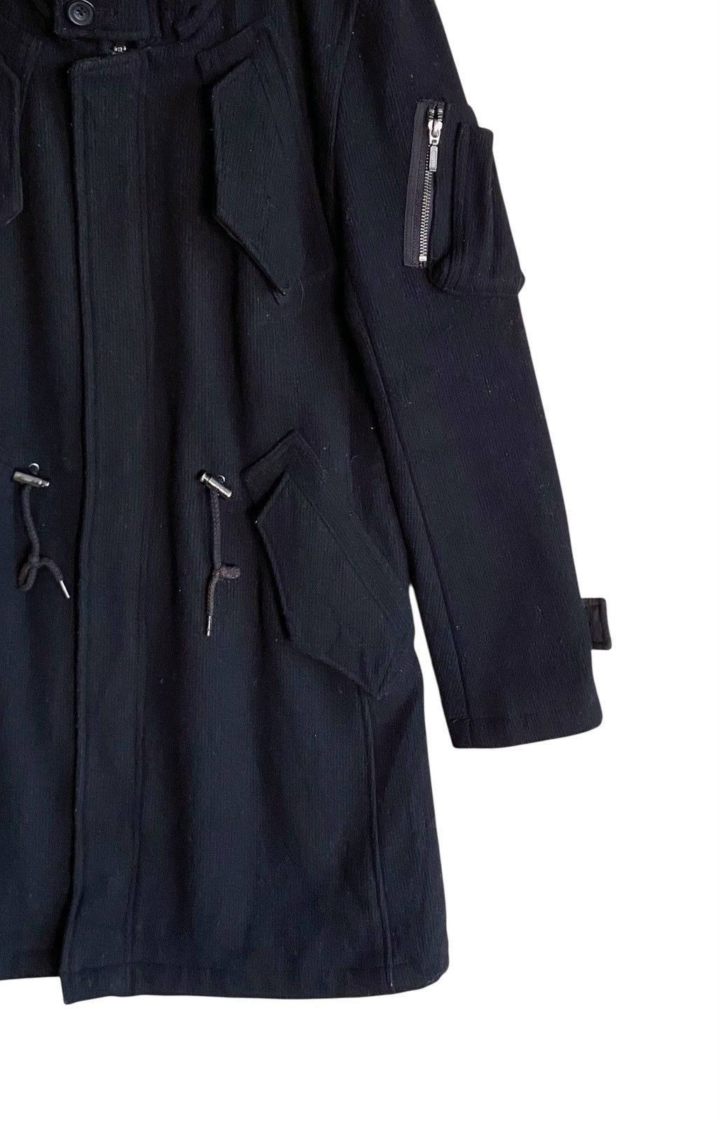 Tornado Mart Rare Vintage Tornado Mart Military Inspired Wool Coat 2000s Size US M / EU 48-50 / 2 - 4 Thumbnail