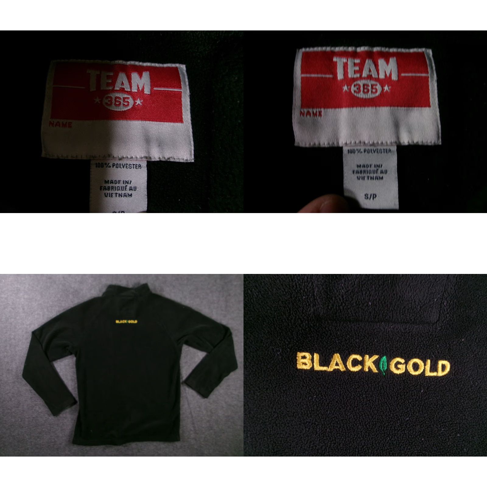 Vintage Campbells TrueValue Jacket Men Small Black Full Zip Fleece Embroidered Size US S / EU 44-46 / 1 - 8 Thumbnail