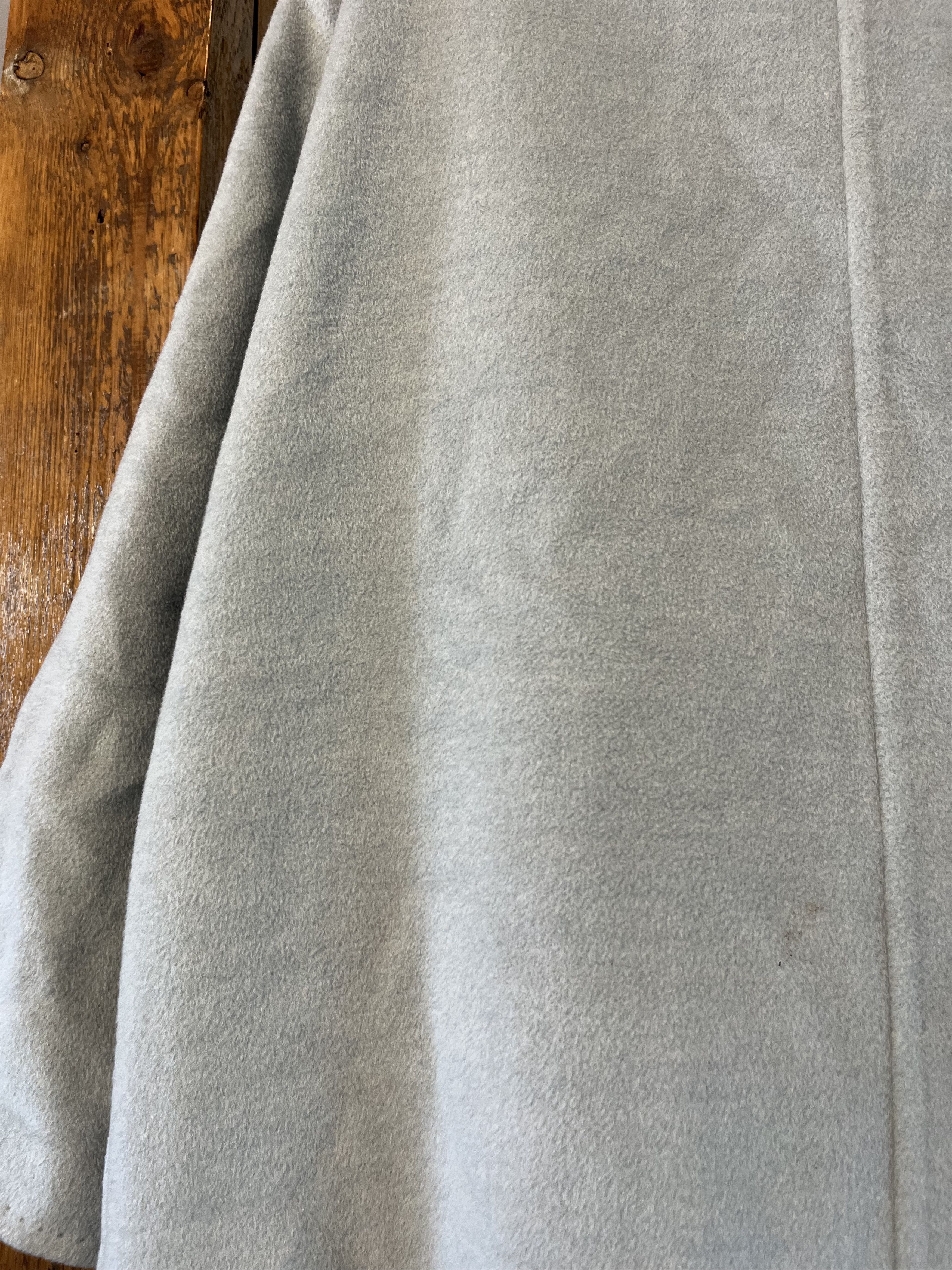 Max Mara Max Mara Wool Cashmere Baby Blue Coat Size XL / US 12-14 / IT 48-50 - 8 Thumbnail