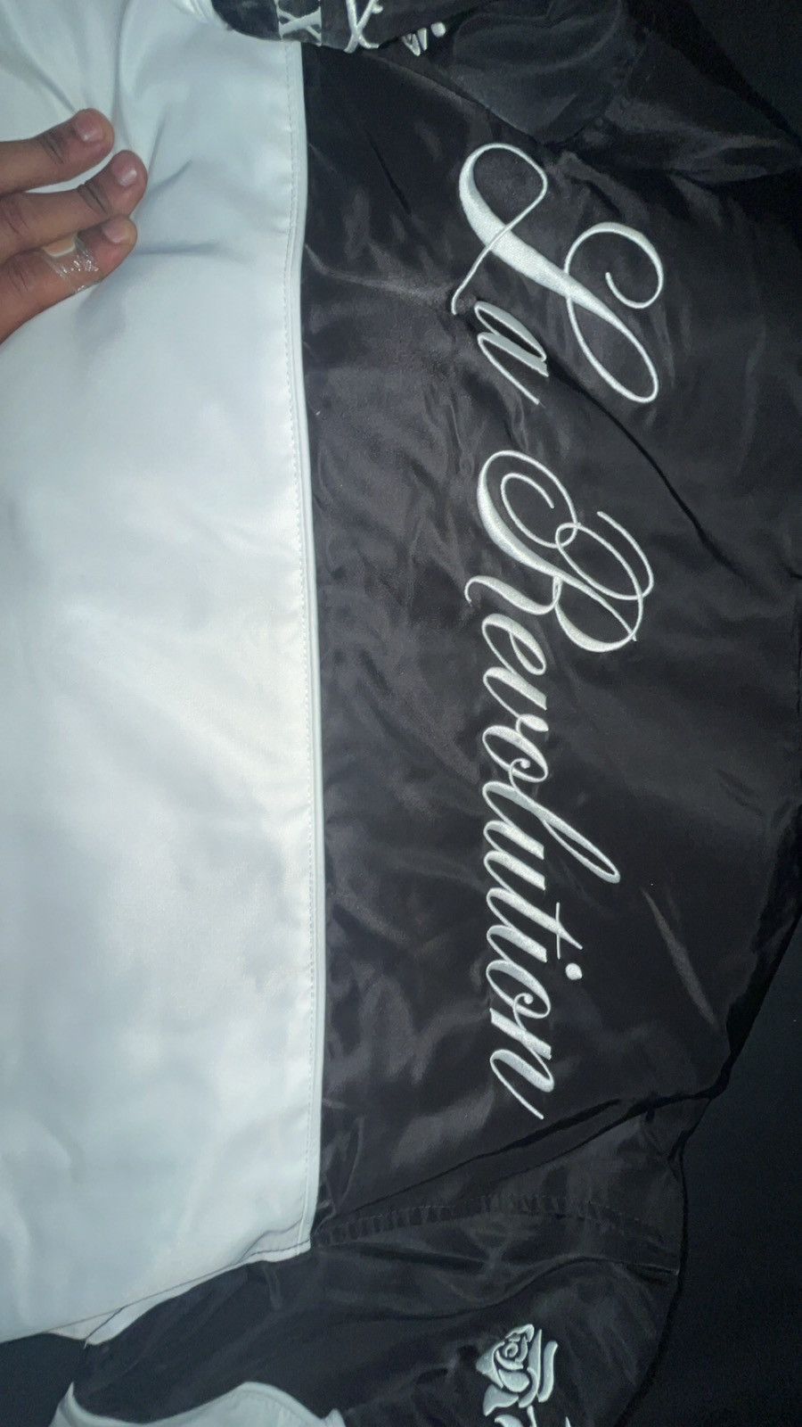 Carre × Designer CARRE LA resolution Bomber Jacket Sz L New With Tags Size US L / EU 52-54 / 3 - 6 Thumbnail